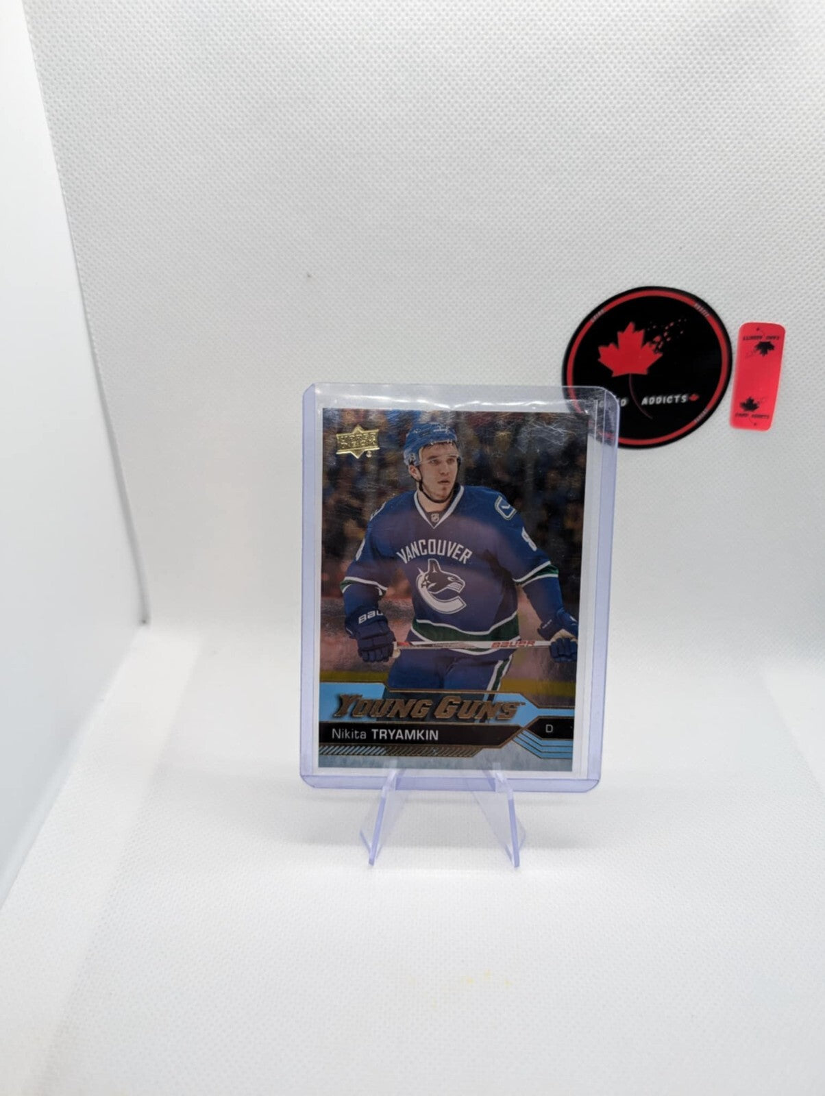 Nikita Tryamkin Young Guns Rookie 2016-17 Upper Deck SILVER FOIL #221 Canucks