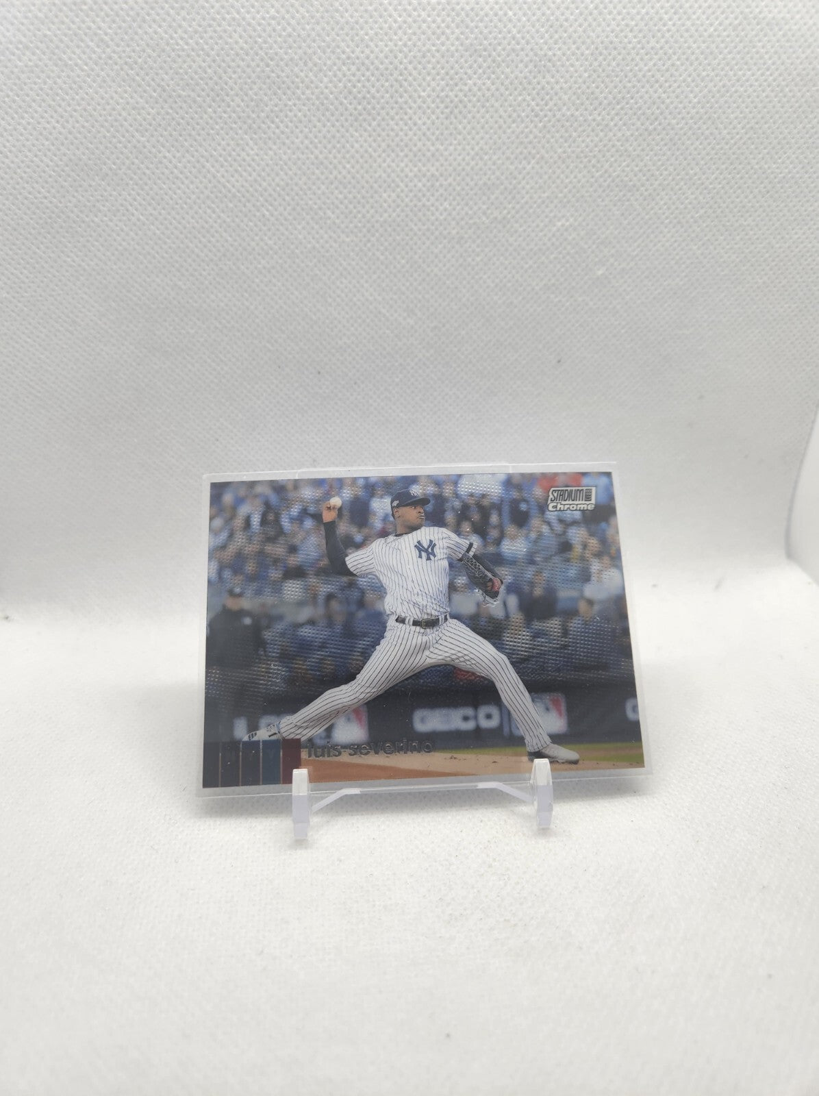 LUIS SEVERINO YANKEES 2020 TOPPS STADIUM CLUB CHROME #111 -