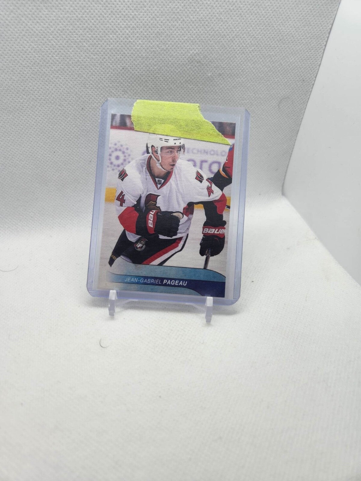 JEAN-GABRIEL PAGEAU 2016-17 UD CANVAS #C179 Ottawa Senators UD Parallel