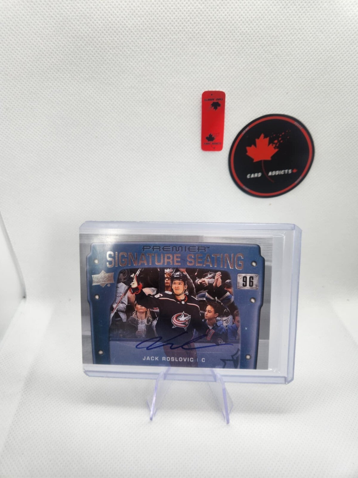 2021-22 UD Premier Signature Seating Jack Roslovic