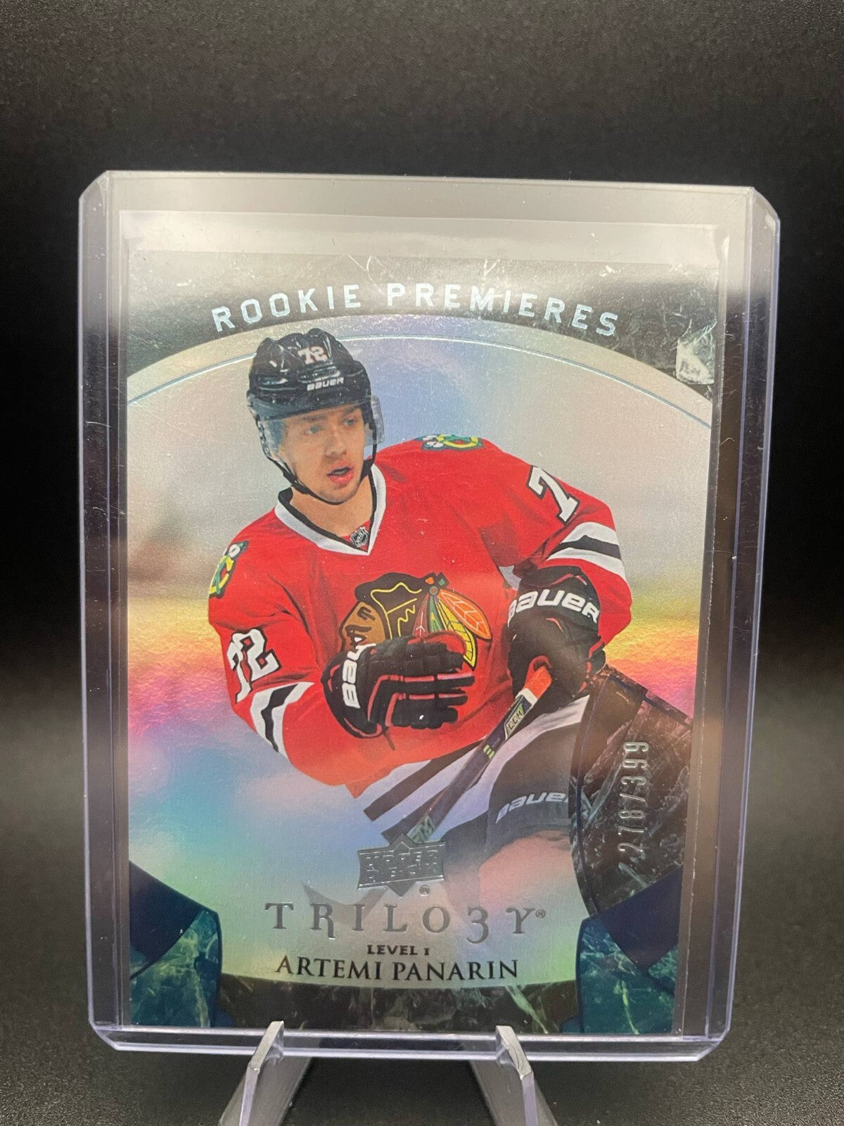 A.PANARIN 15-16 TRILOGY ROOKIE PREMIERES RC #115 LEVEL 1 /399