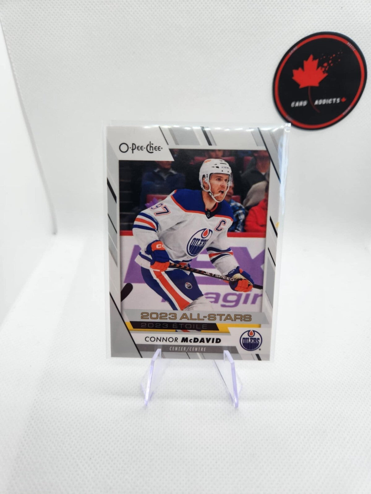 2023-24 OPC O-Pee-Chee All Stars Connor McDavid #501 Edmonton Oilers
