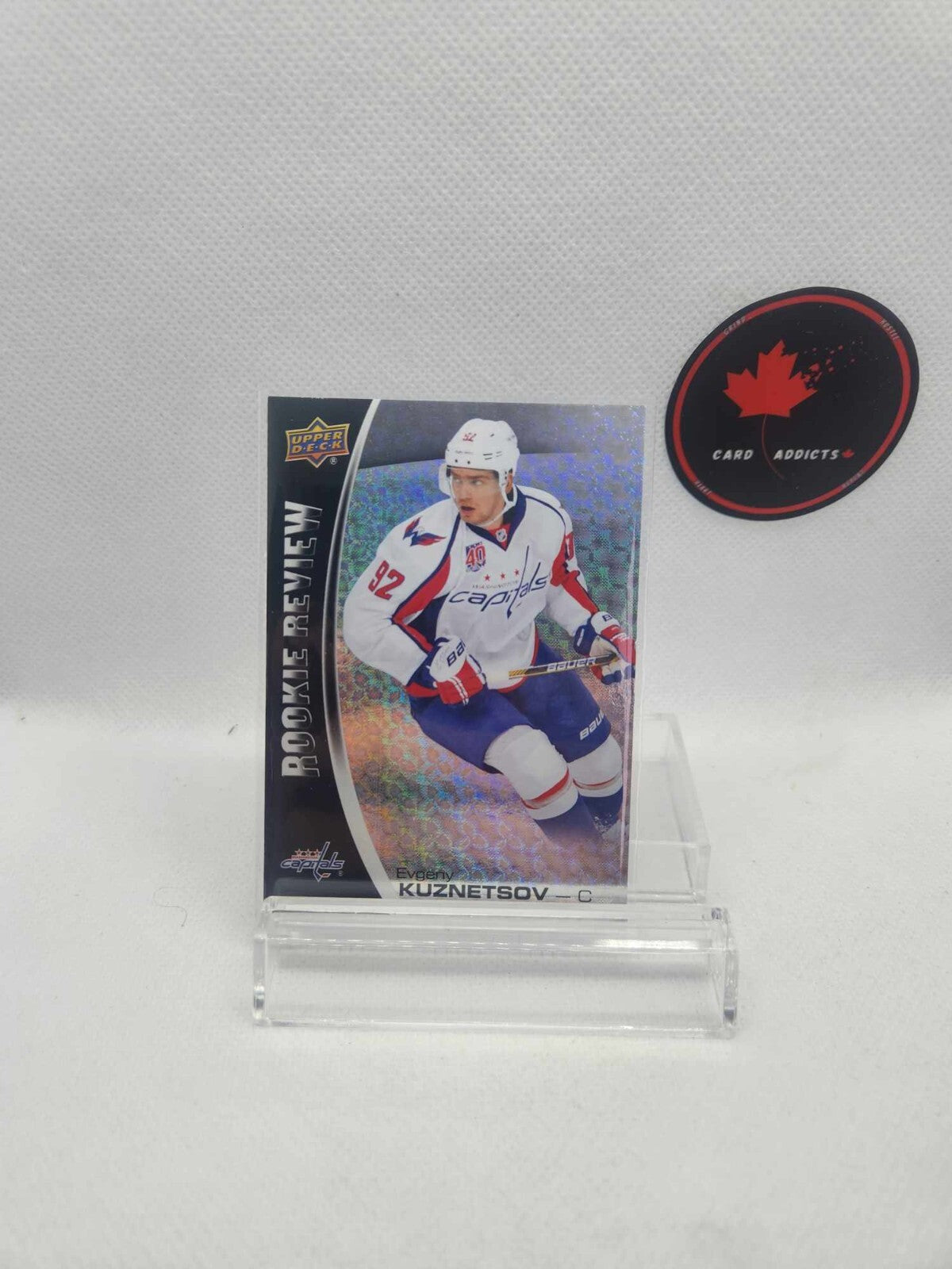 2014-15 Upper Deck Overtime Rookie Review #12 Evgeny Kuznetsov