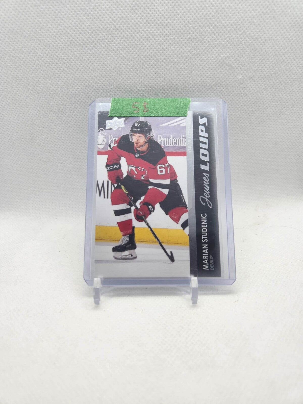 Marian Studenic 2021-22 Upper Deck Series 1 French Young Guns Jeunes Loups RC
