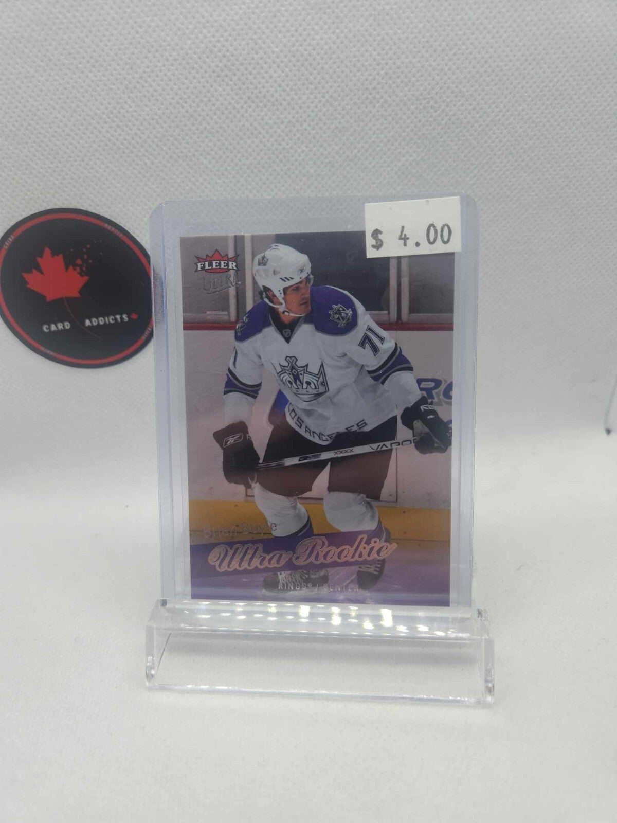 2008-09 Ultra Brian Boyle Rookie #209 Los Angeles Kings