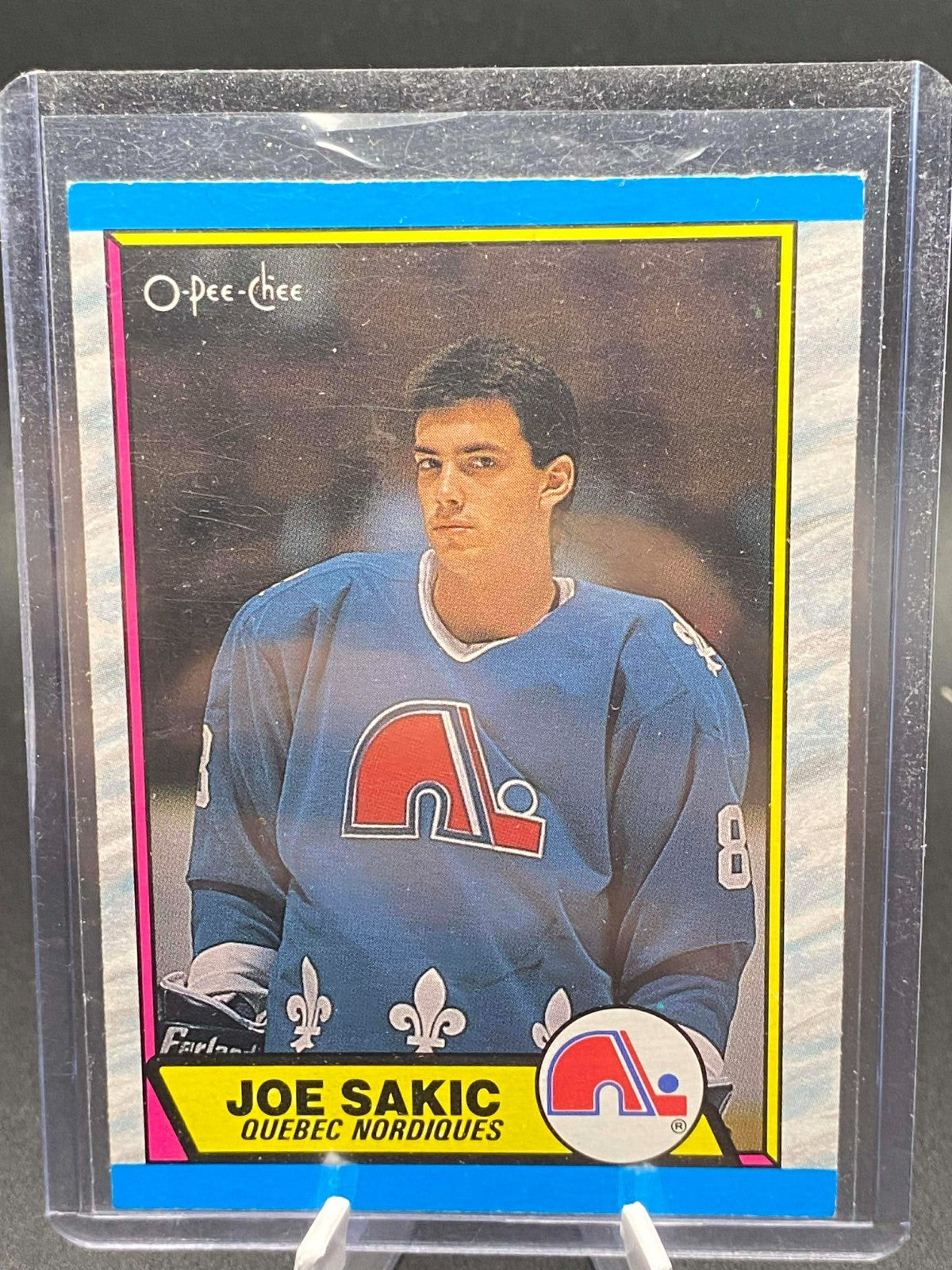 Joe Sakic 1989-90 O-Pee-Chee 113 Rookie Quebec Nordiques