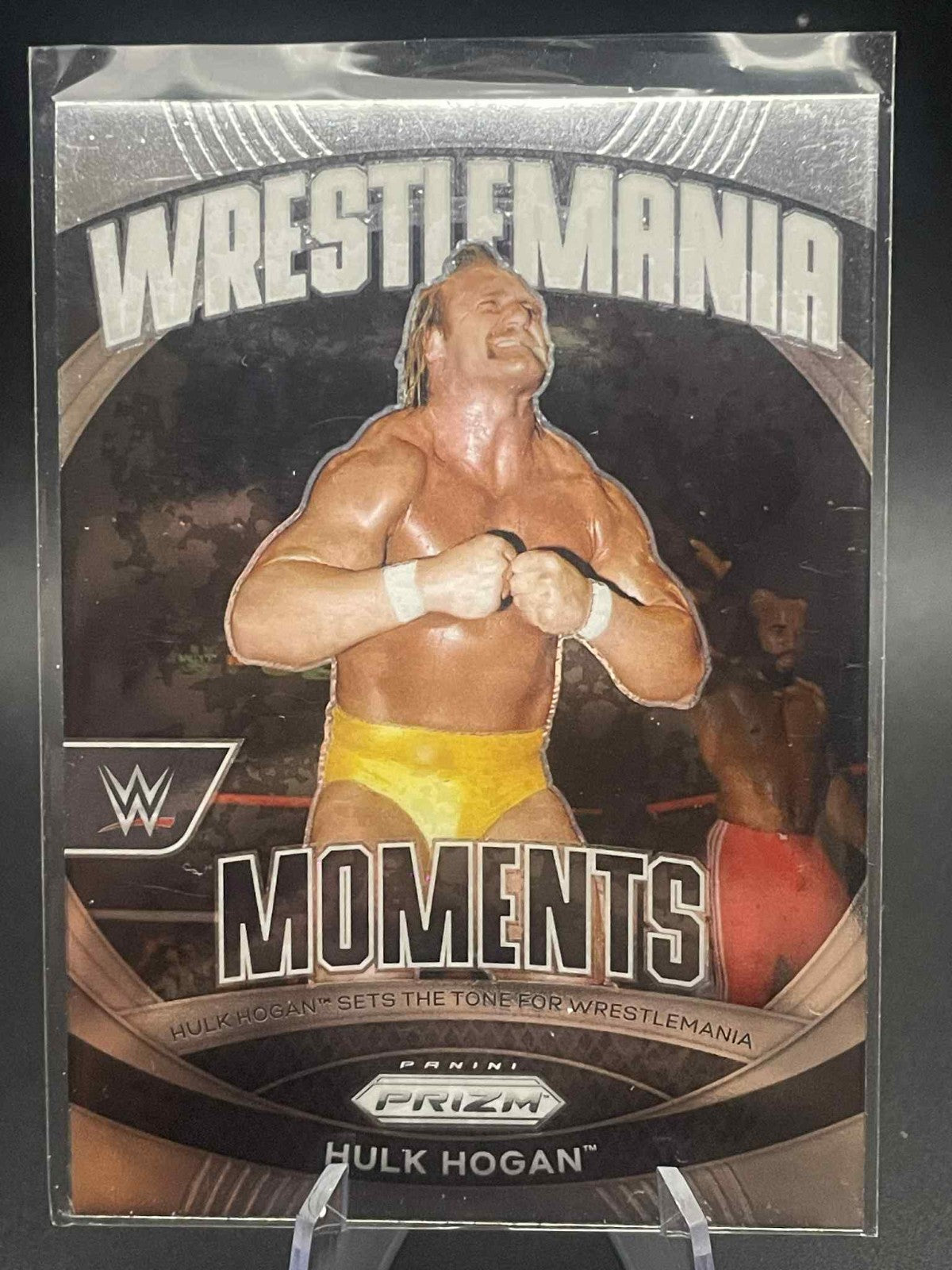 Hulk Hogan 2024 Prizm WWE - WrestleMania Moments #4