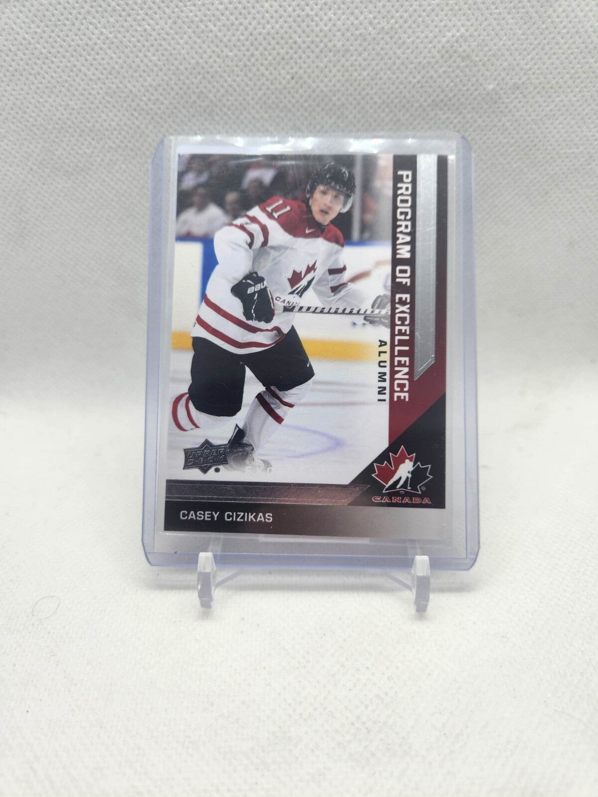 2013 Upper Deck Team Canada Program of Excellence Alumni Casey Cizikas #220