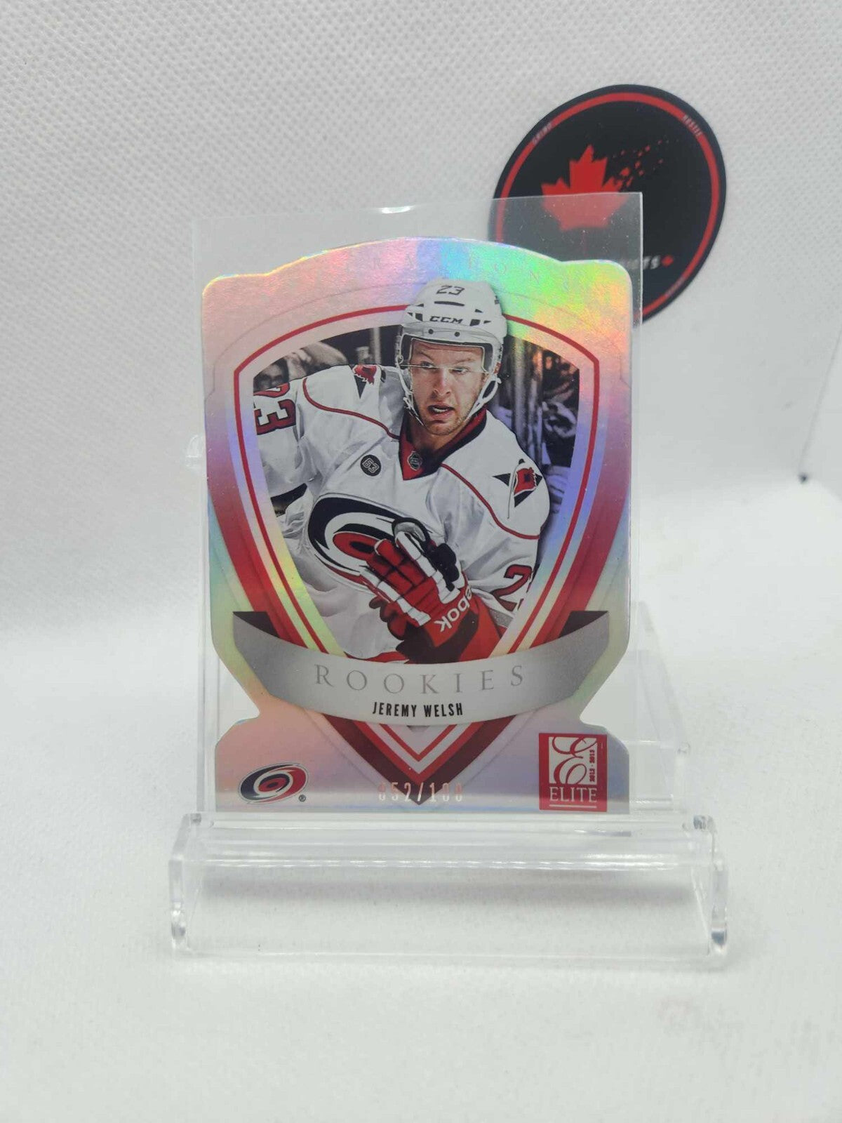 Jeremy Welsh 12-13 Rookie Anthology Elite Rookies Aspirations /100 37 Hurricanes