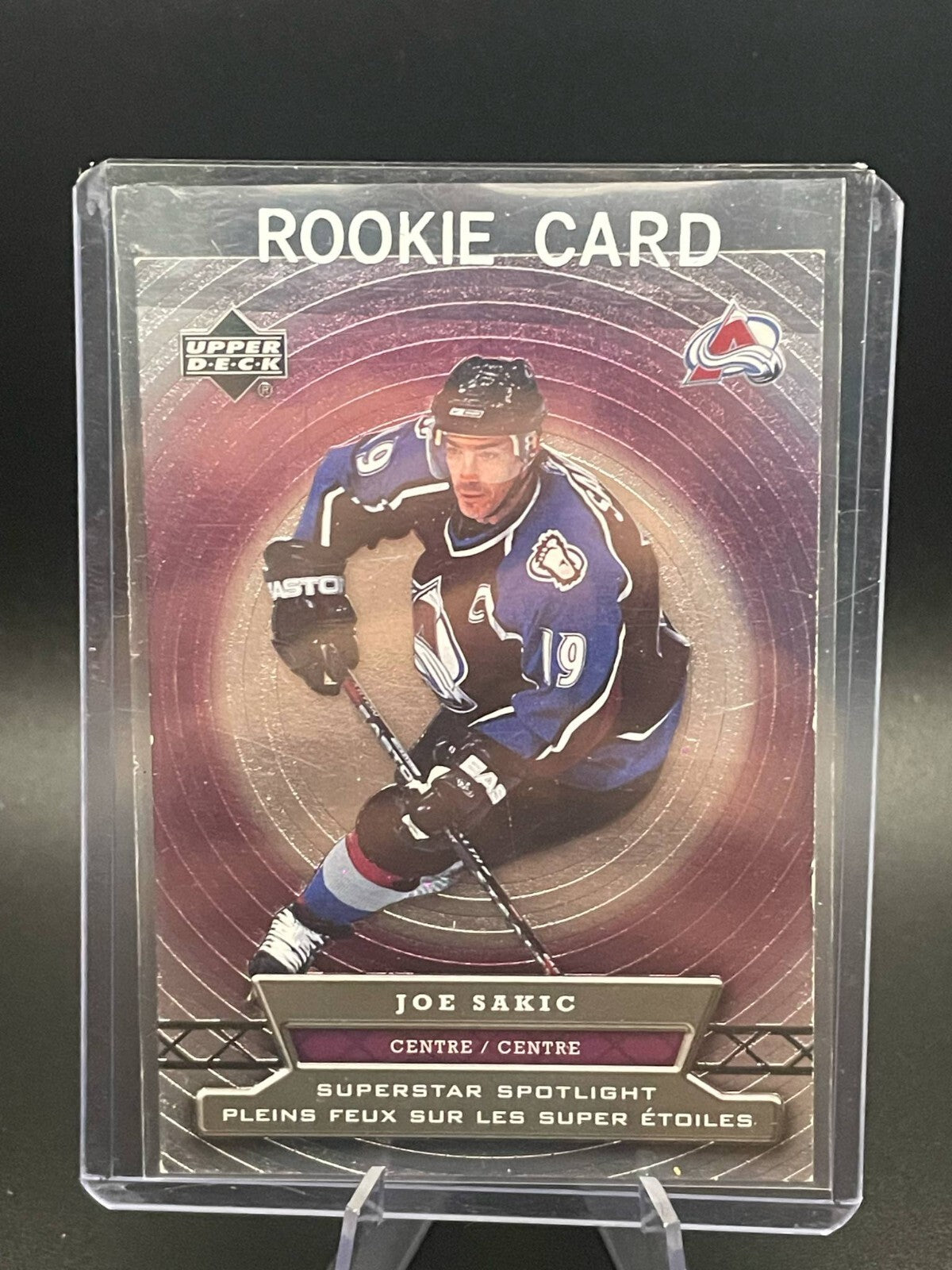 2007-08 McDonald's Upper Deck Superstar Spotlight #SS2 Joe Sakic - Colorado Avs