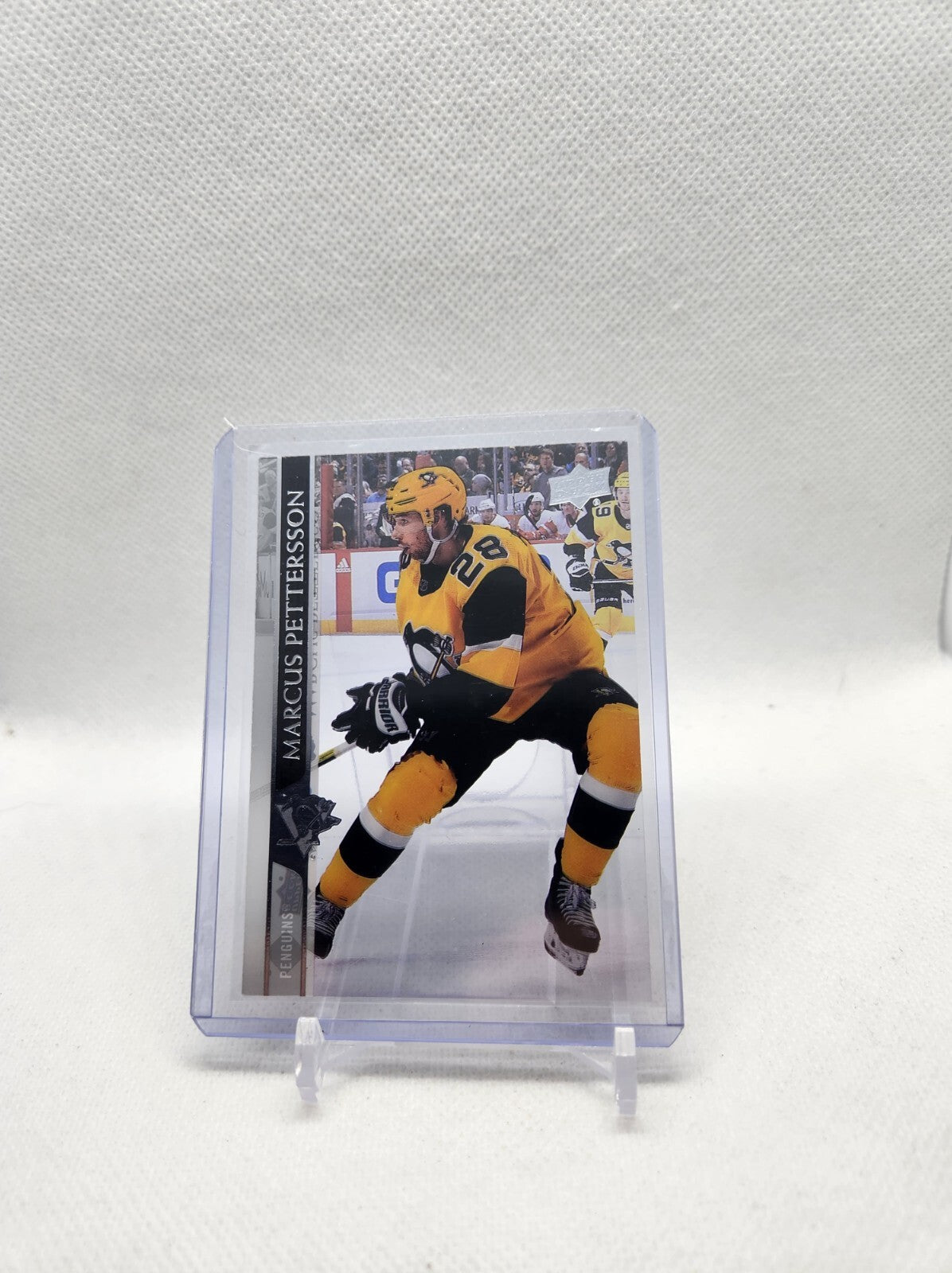 2020-21 Upper Deck Clear Cut #394 Marcus Pettersson Clear Cut Parallel