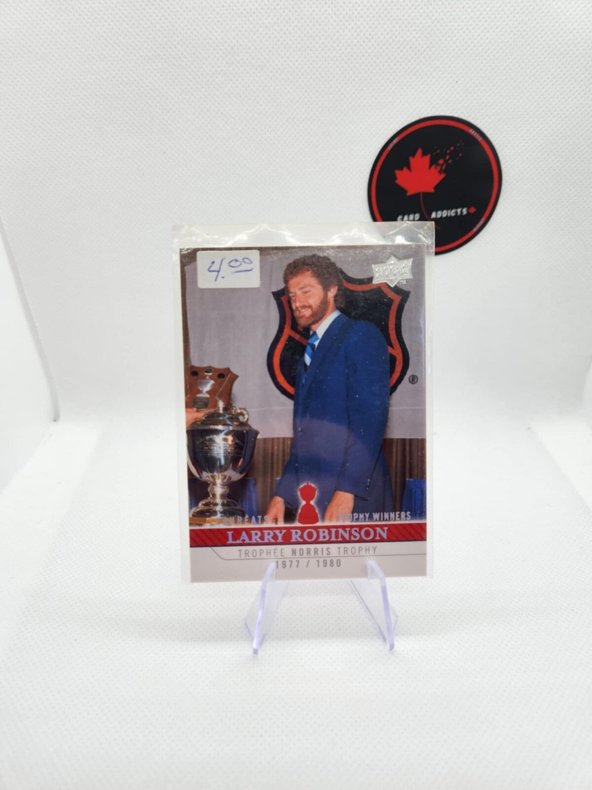 2008-09 Montreal Canadiens Centennial Trophy Winners #272 Larry Robinson