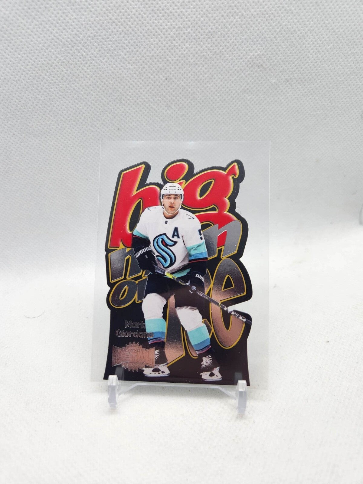2020-21 Skybox Metal Universe Big Man On Ice Mark Giordano