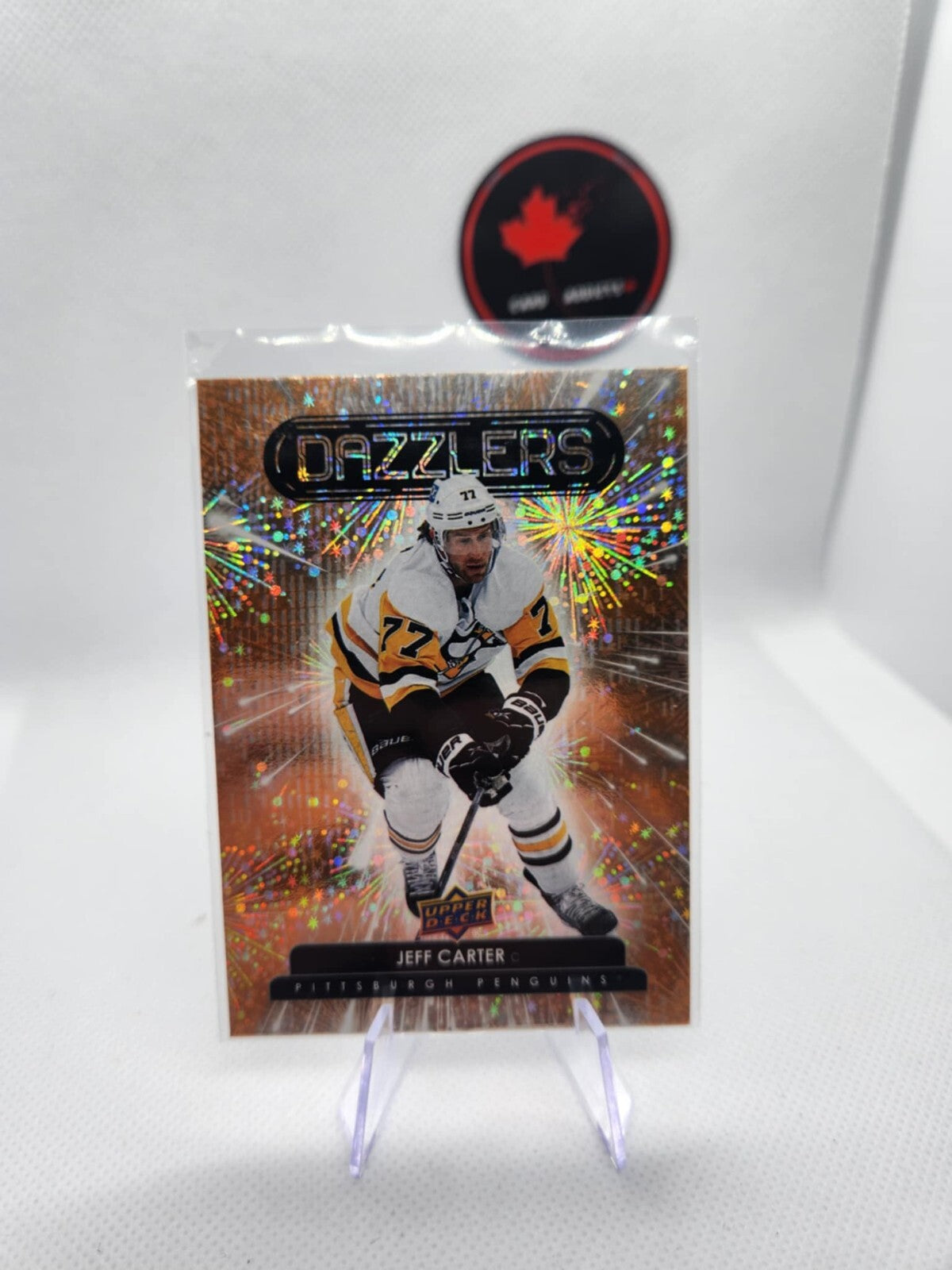 2022-23 Upper Deck Series 1 Dazzlers Orange Jeff Carter