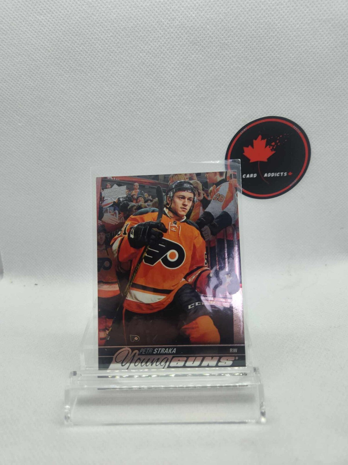 2015-16 Upper Deck Young Guns Silver Foil Board Petr Straka #490 Rookie RC
