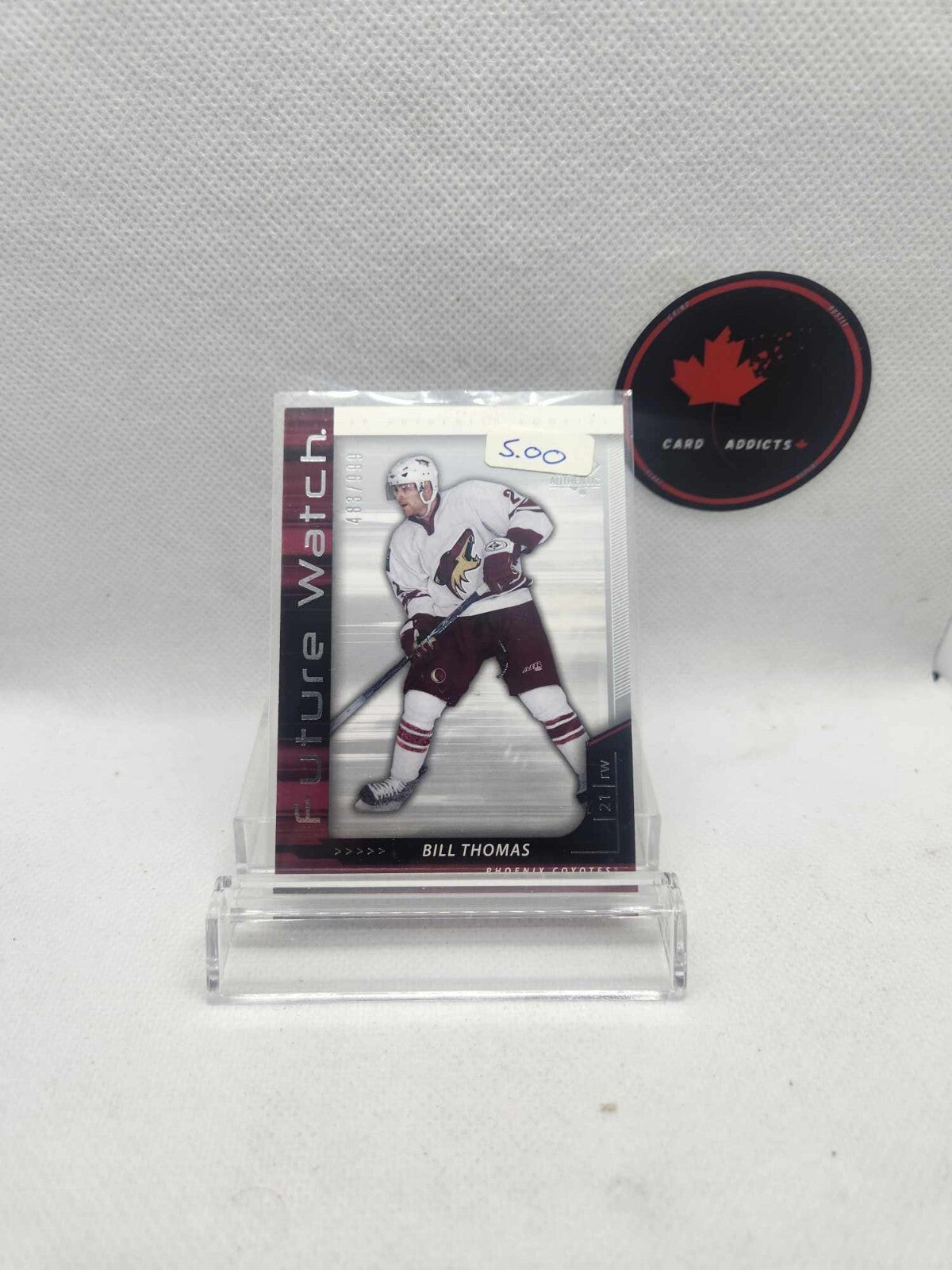 Bill Thomas 2006-07 SP Authentic Future Watch #/999