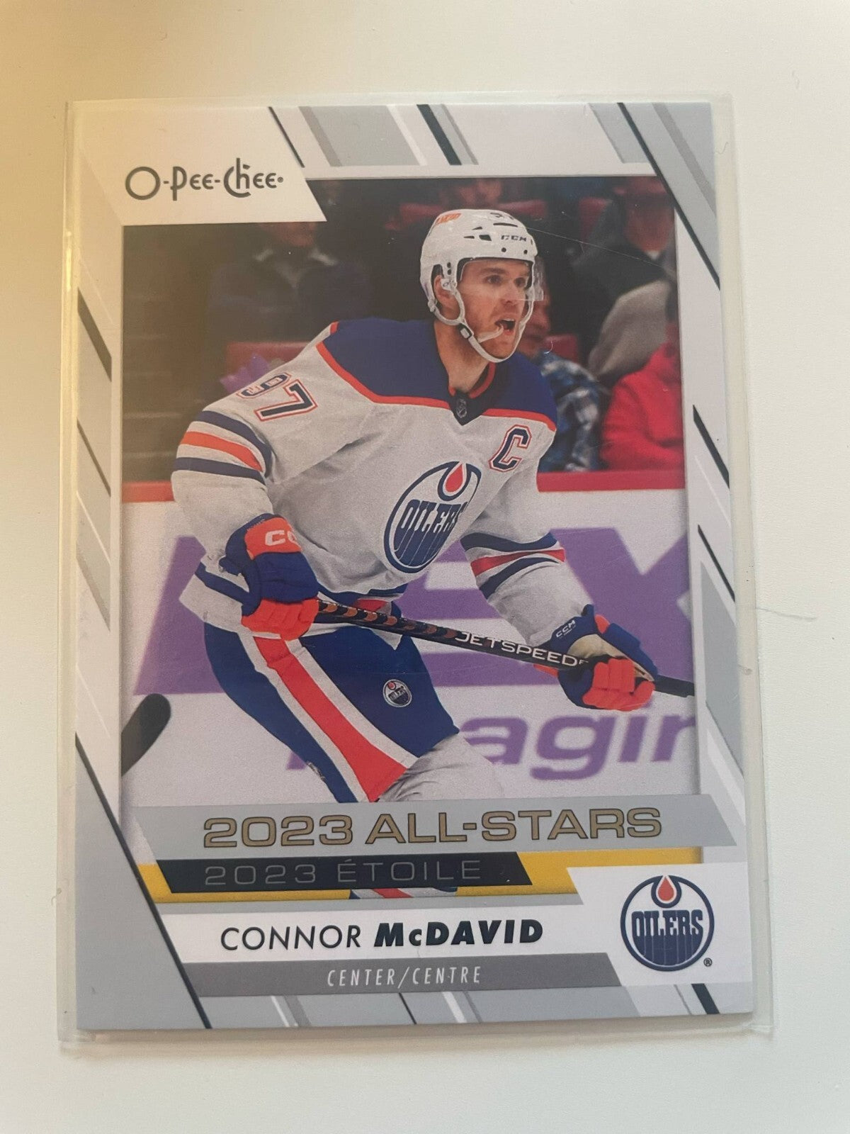 2019-20 O-Pee-Chee Connor McDavid Edmonton Oilers All-Star