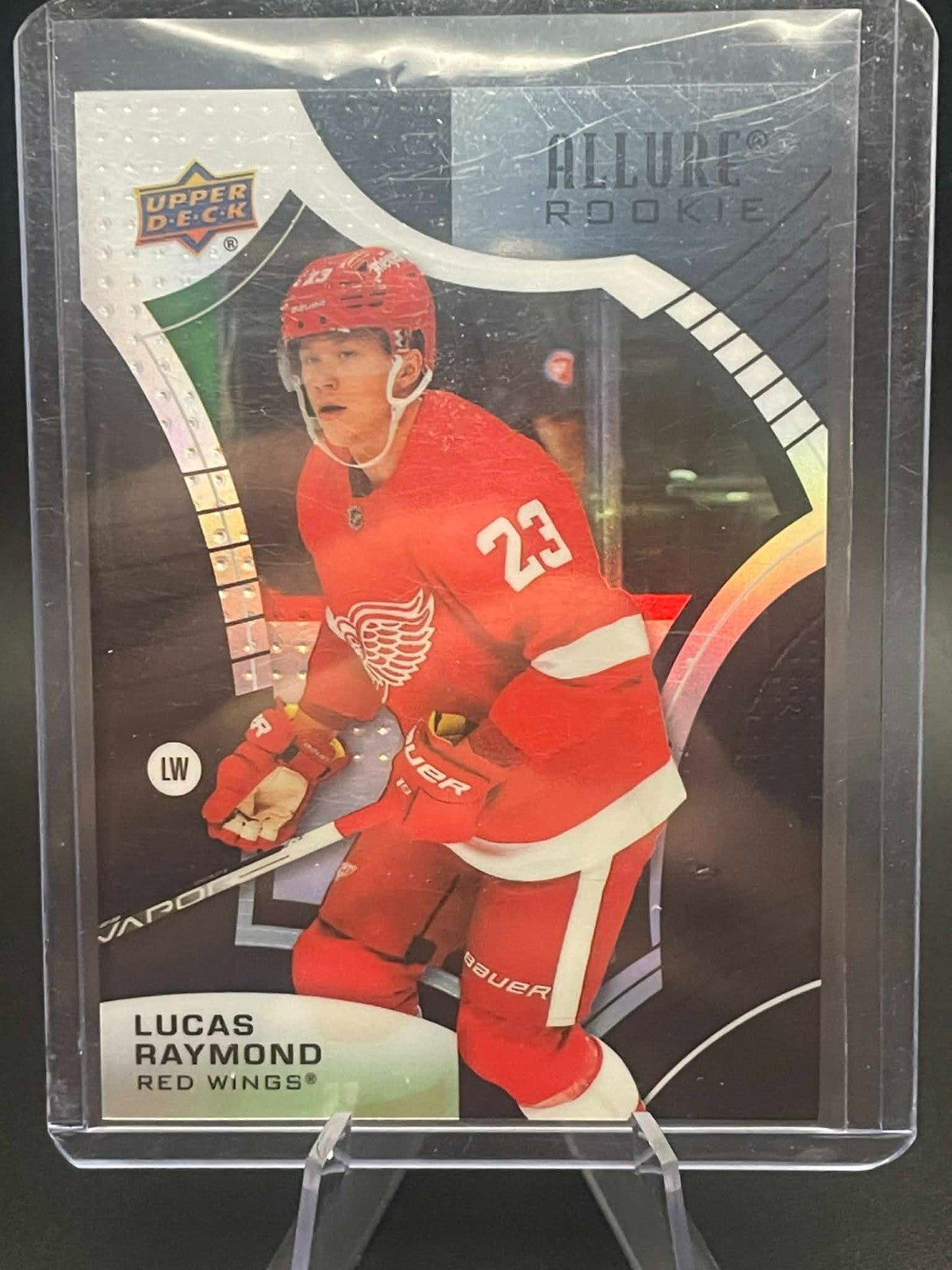 2021-22 Upper Deck Allure Black rainbow Lucas Raymond Rookie #109