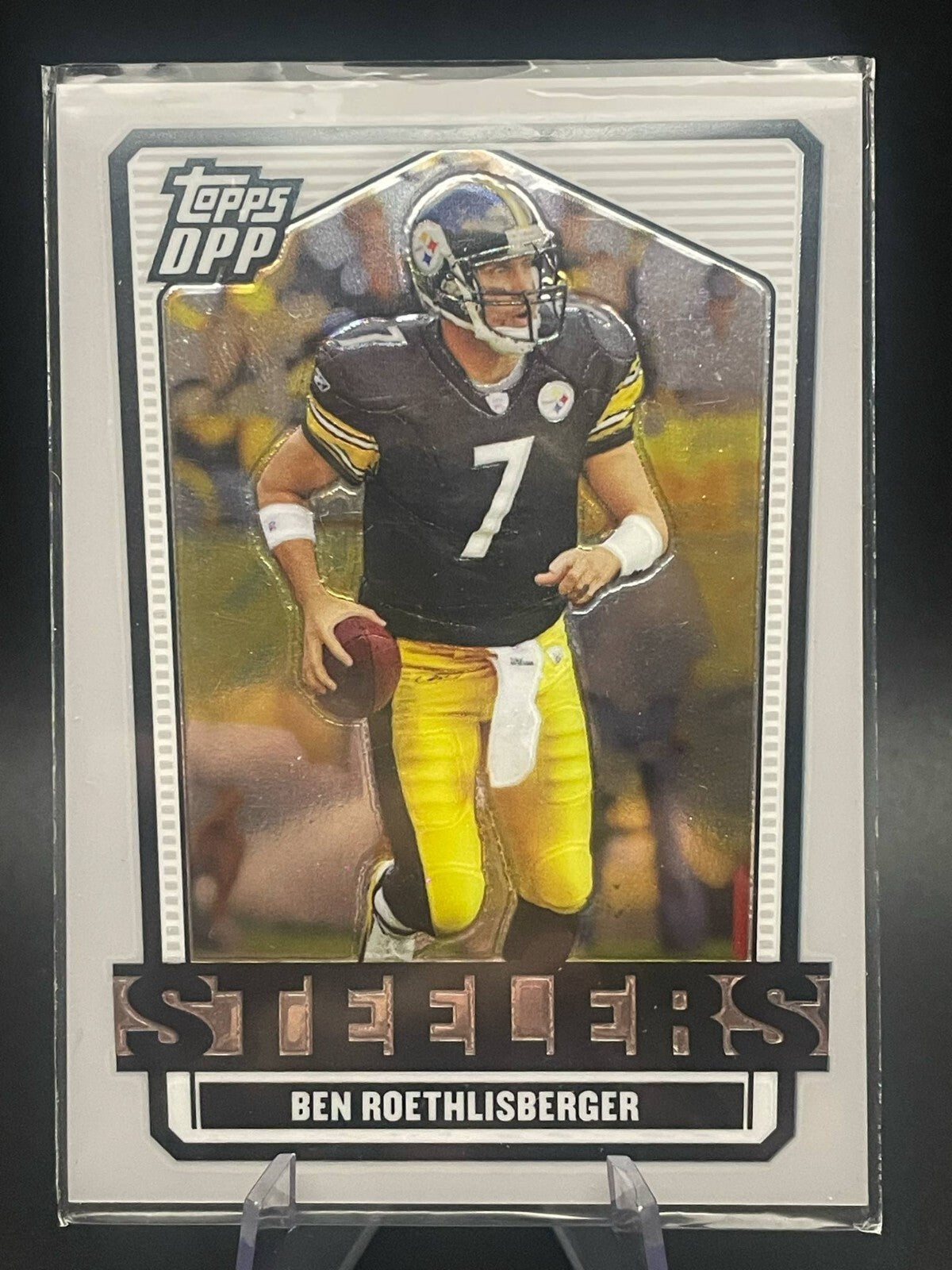 2007 Draft Picks and Prospects (DPP) Chrome Silver Refractor Ben Roethlisberger