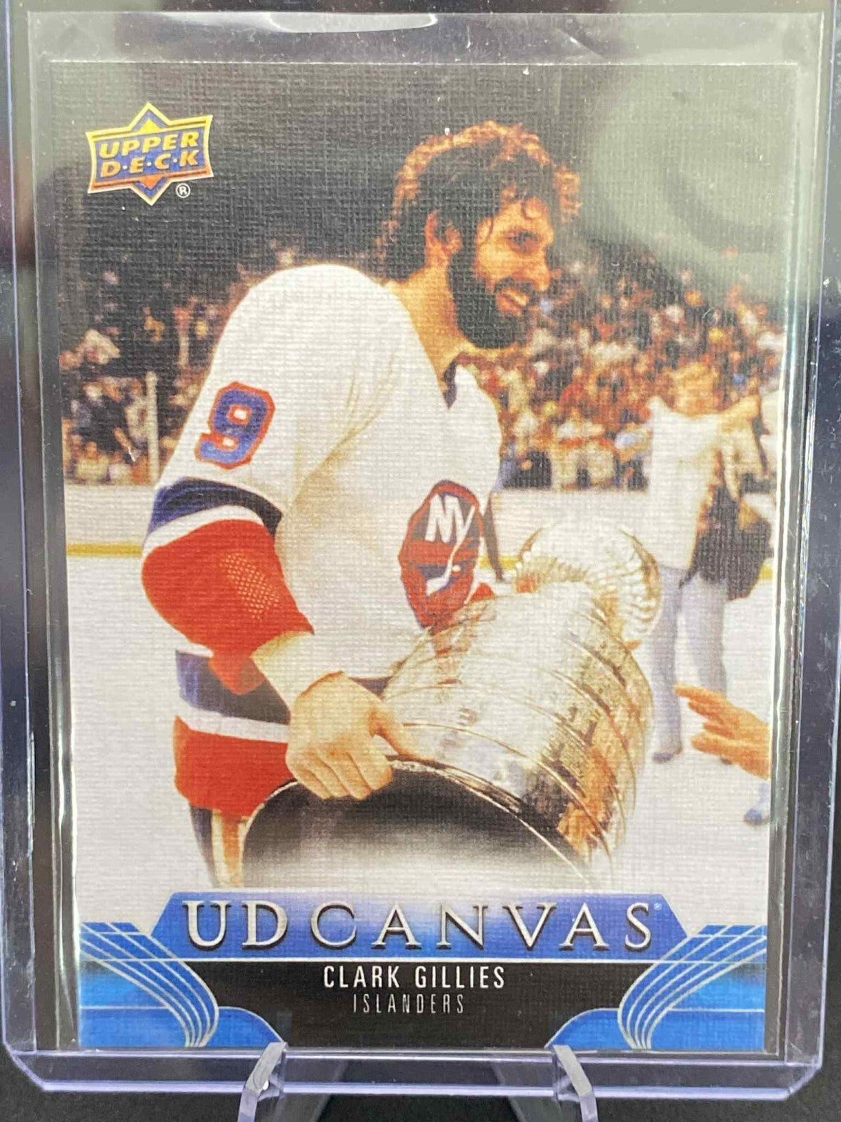 2023-24 Upper deck hockey Clark Gillies UD Canvas C403