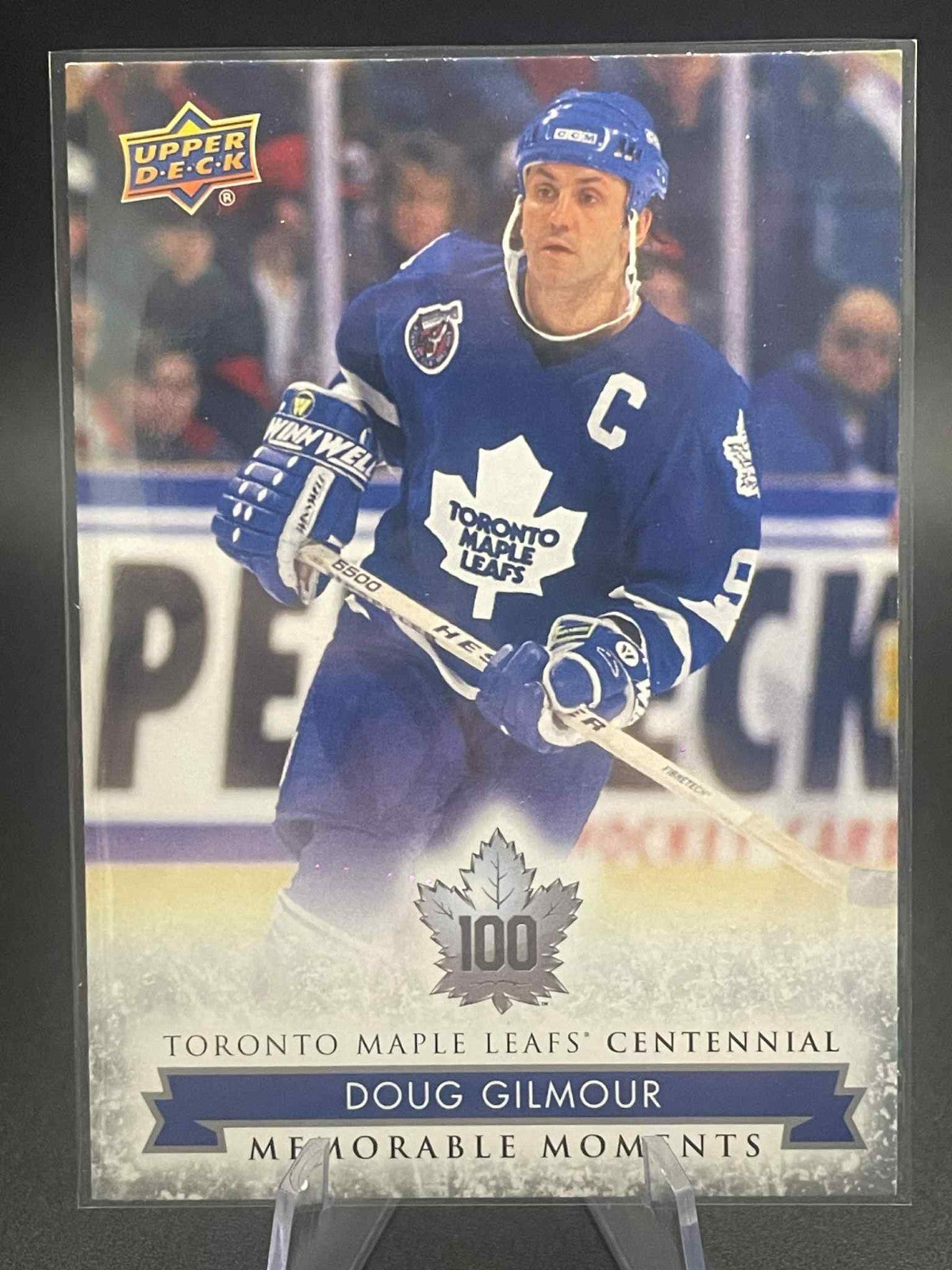 2017-18 UD Maple Leafs Centennial Memorable Moments Doug Gilmour #190