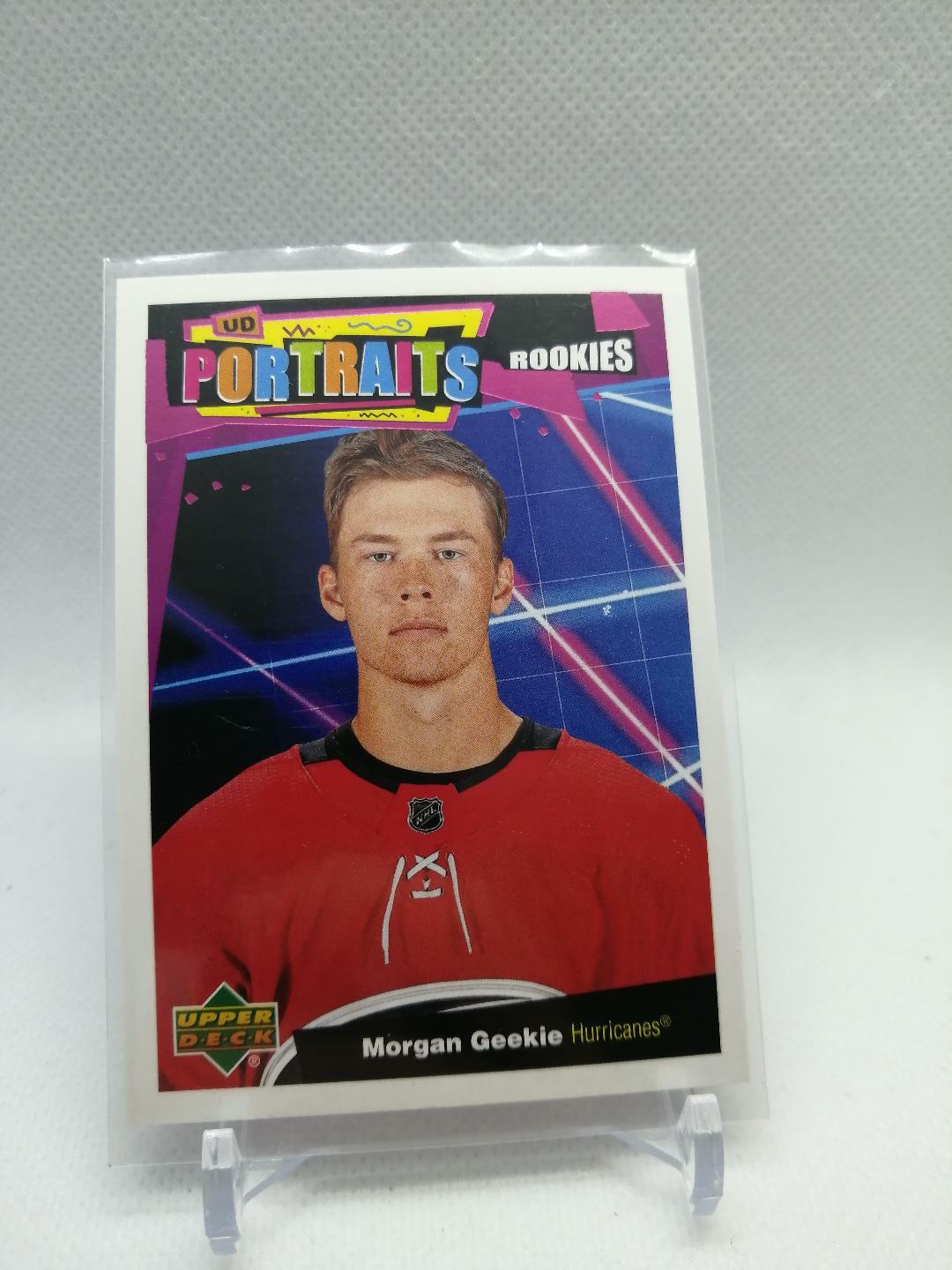 20/21 UD SERIES 2 MORGAN GEEKIE ROOKIE PORTRAITS INSERT #74