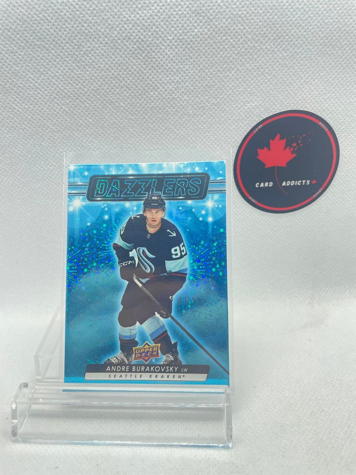2023-24 Upper Deck Series 1 Blue Dazzlers Andre Burakovsky