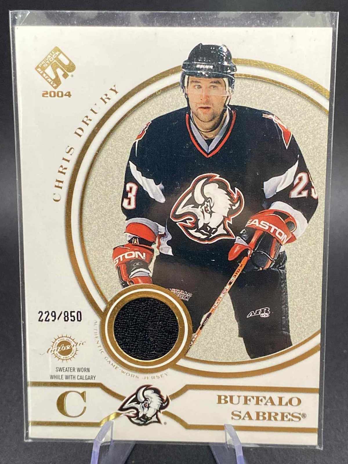 2003-04 Private Stock Reserve #147 Chris Drury JSY /850