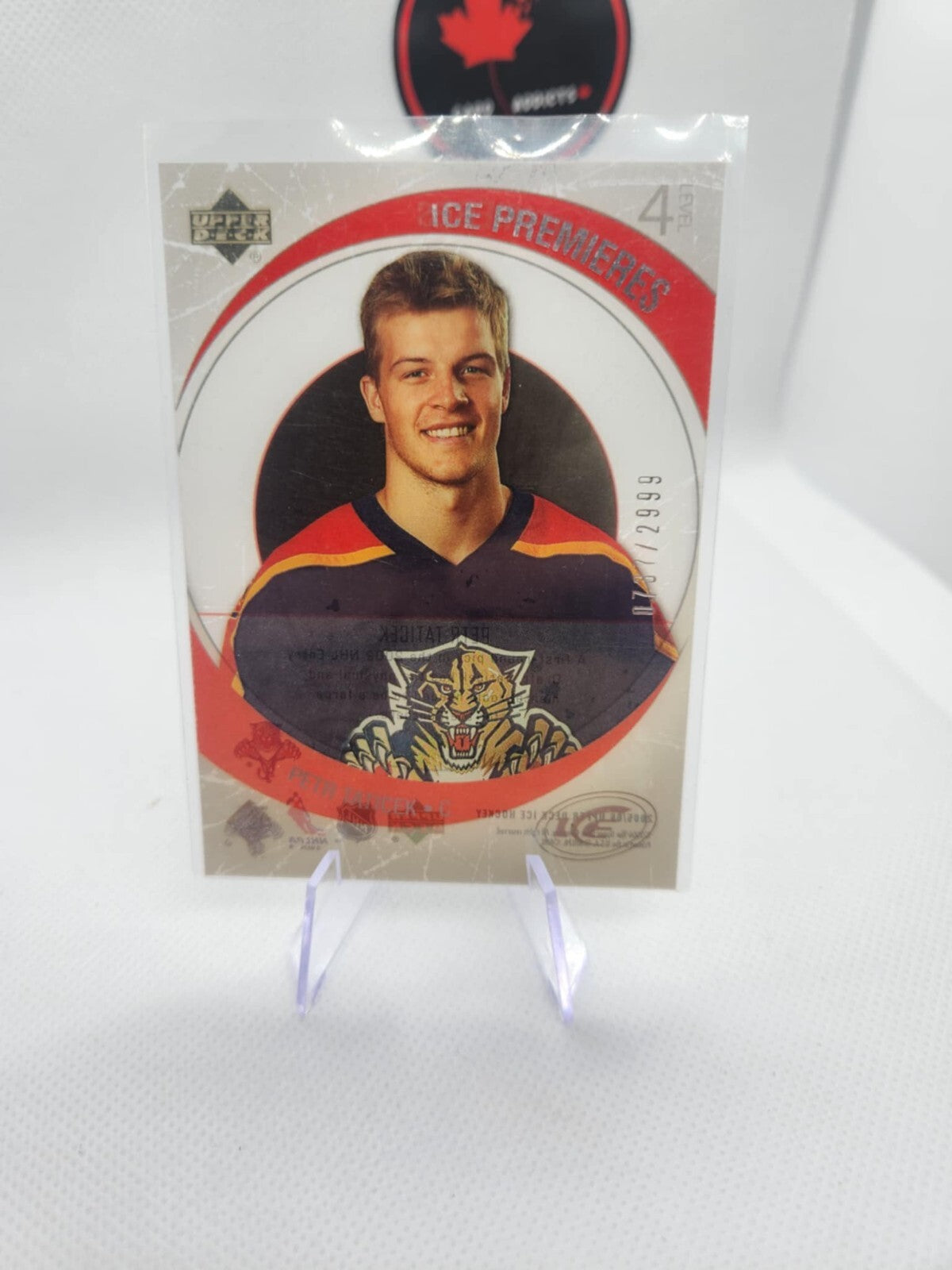 2005-06 UPPER DECK ICE PREMIERES #256 PETR TATICEK RC /2999