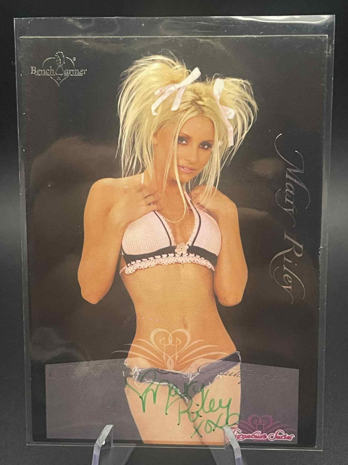 2005 Bench Warmer Mary Riley Autograph Auto