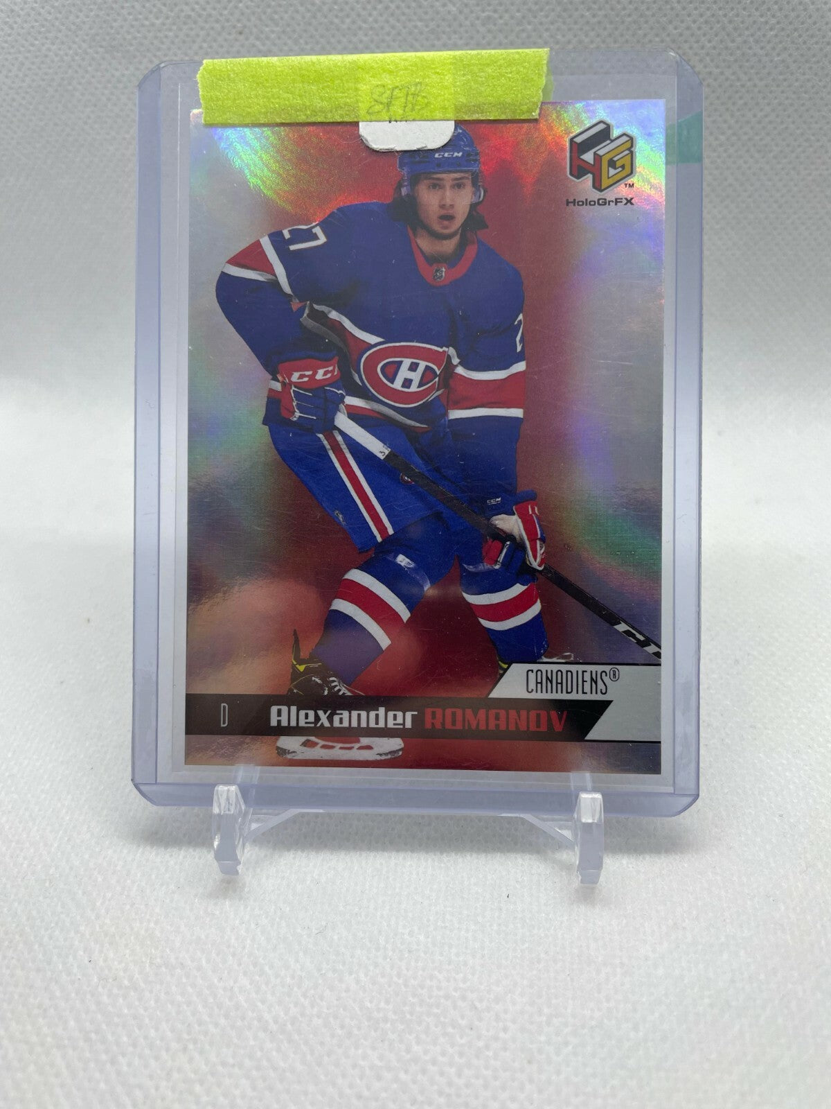 2020-21 Upper Deck Extended Series HoLo Gr-Fx ROOKIES RC Alexander Romanov