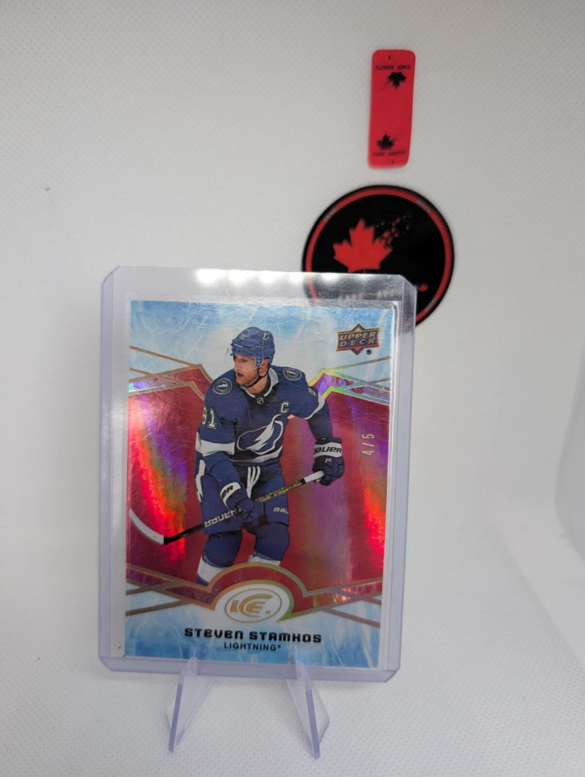 2018-19 UPPER DECK ICE RED /5 Steven Stamkos