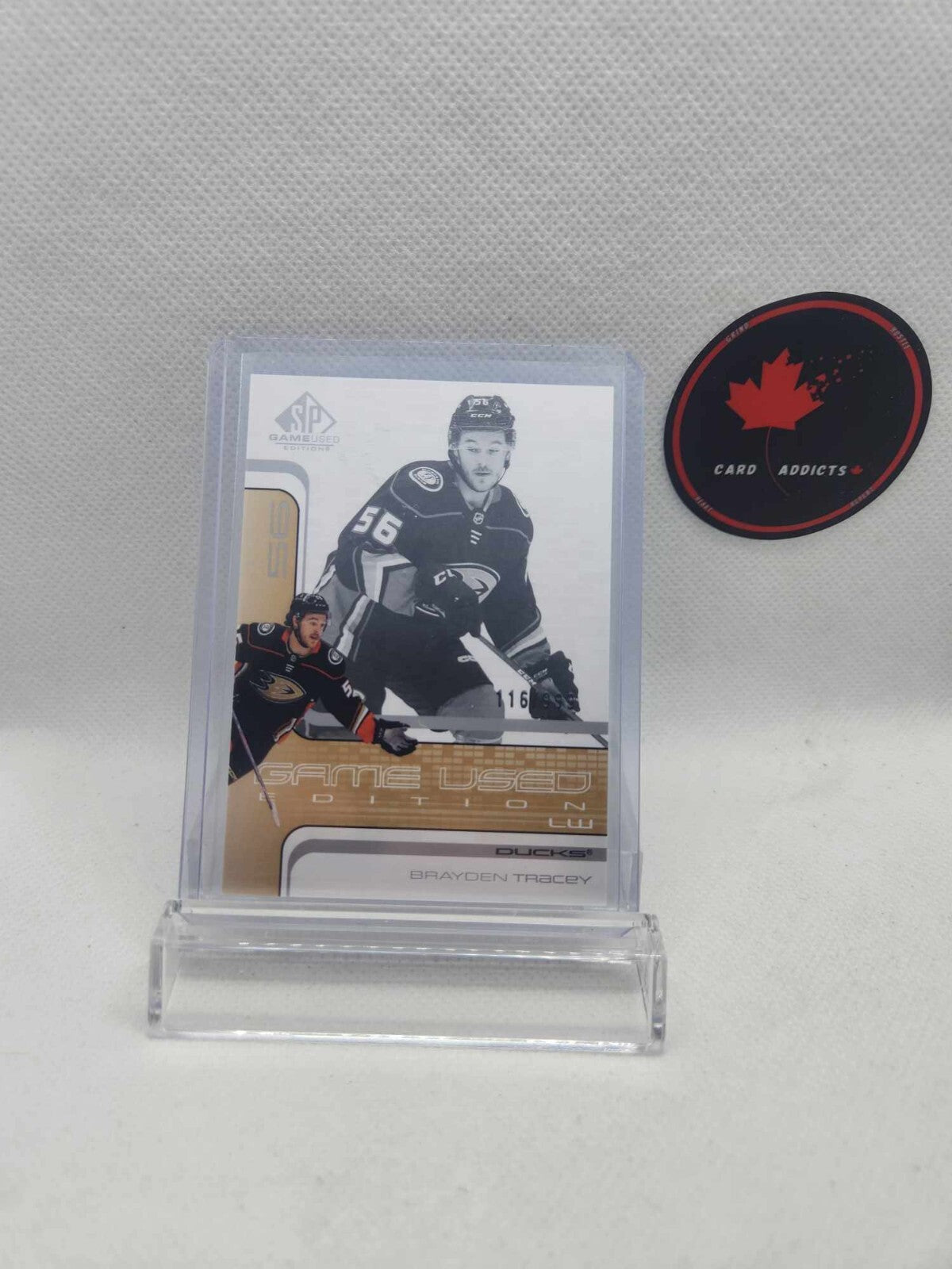 2022-23 Upper Deck SP Game Used '01-02 Retro Rookie /999 Brayden Tracey #R-32