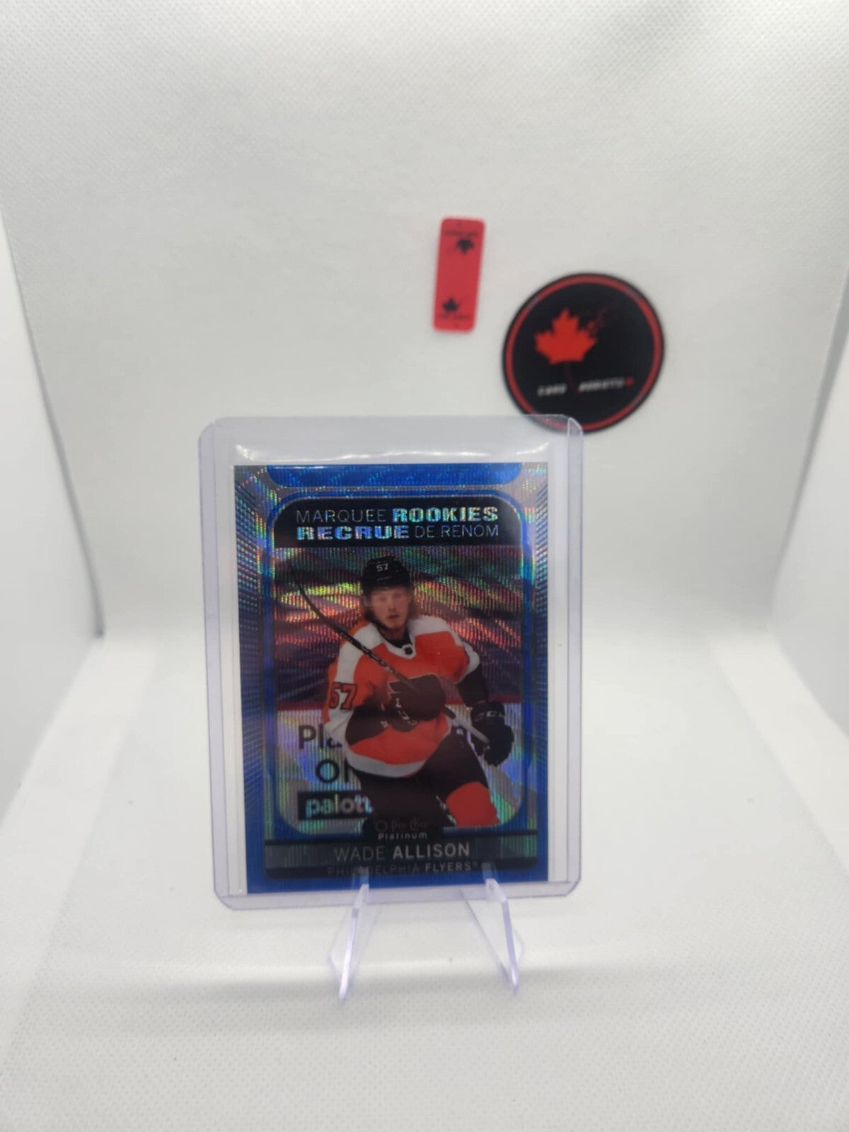 2021-22 Wade Allison Marquee Rookies Blue Surge O-Pee-Chee Platinum #233