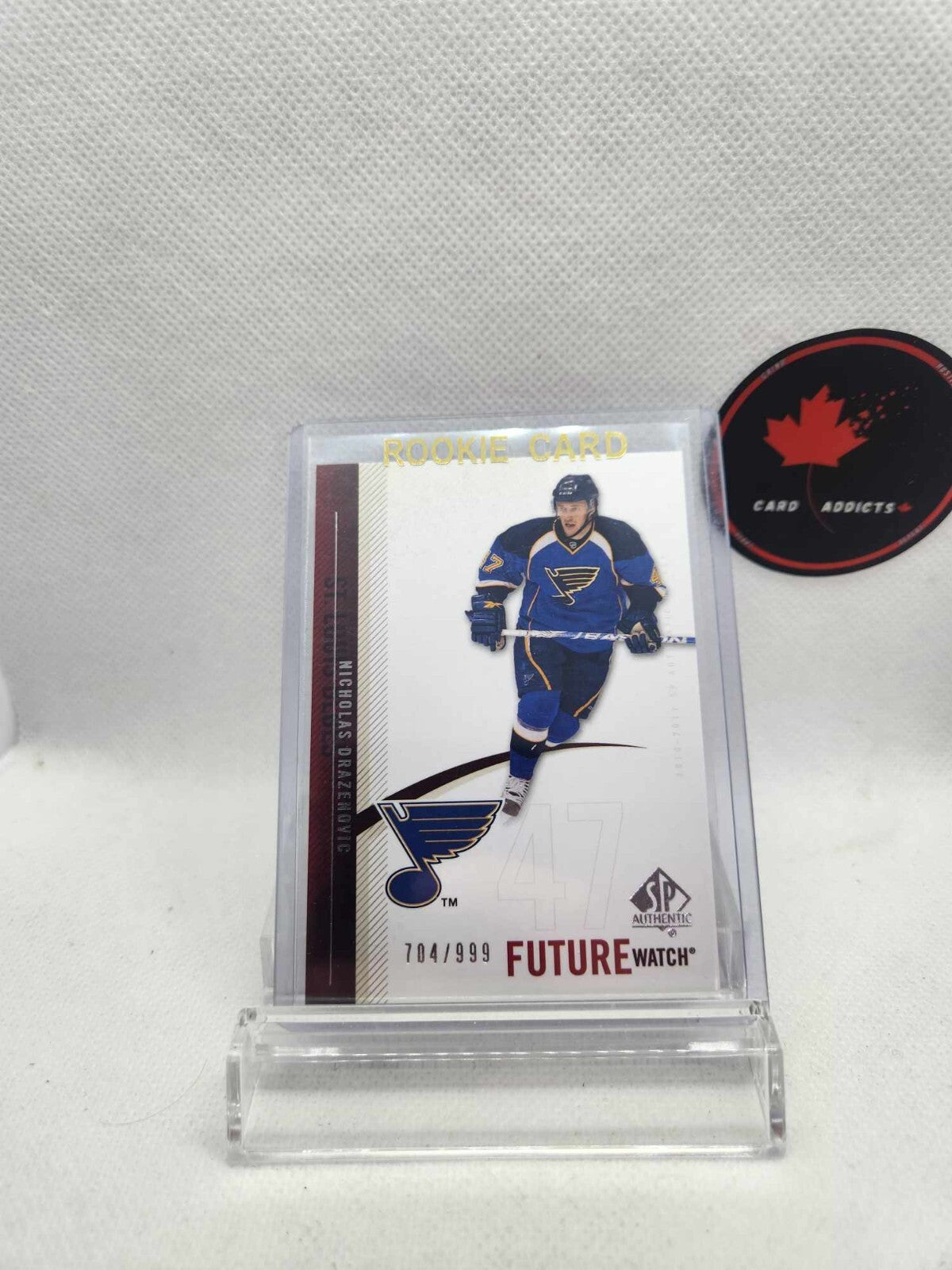 2010-11 SP Authentic Future Watch /999 Nick Drazenovic Nicholas #246 Rookie RC