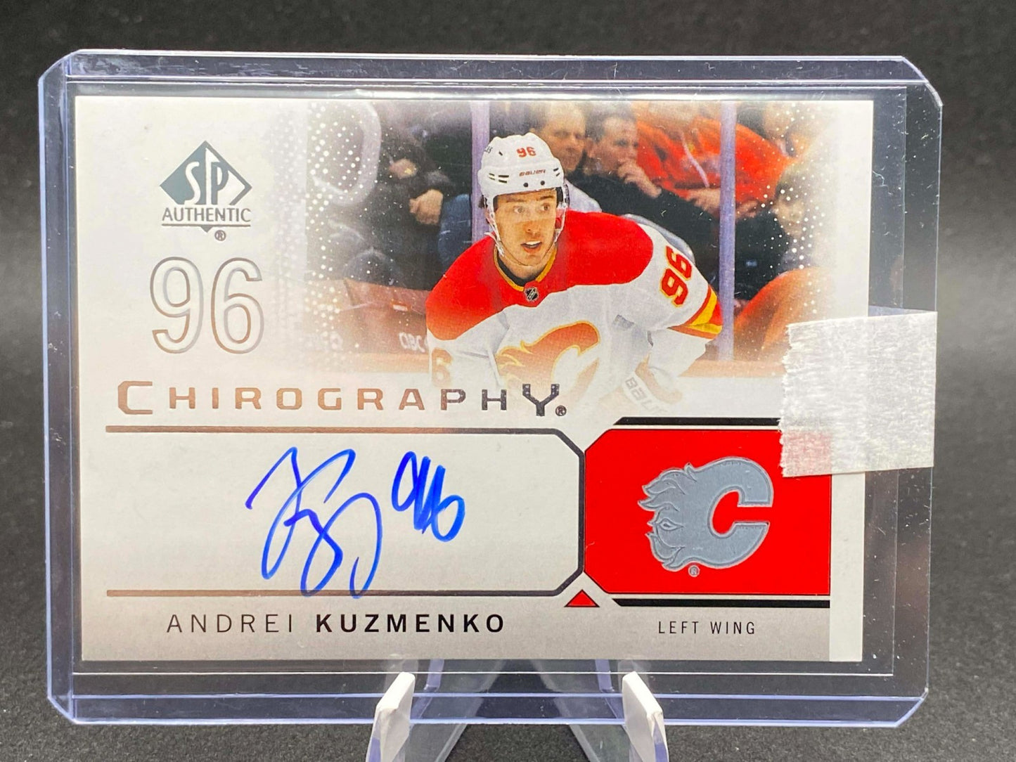 2024-25 Upper Deck SP Authentic Andrei Kuzmenko Chirography Auto #C-AK Flames