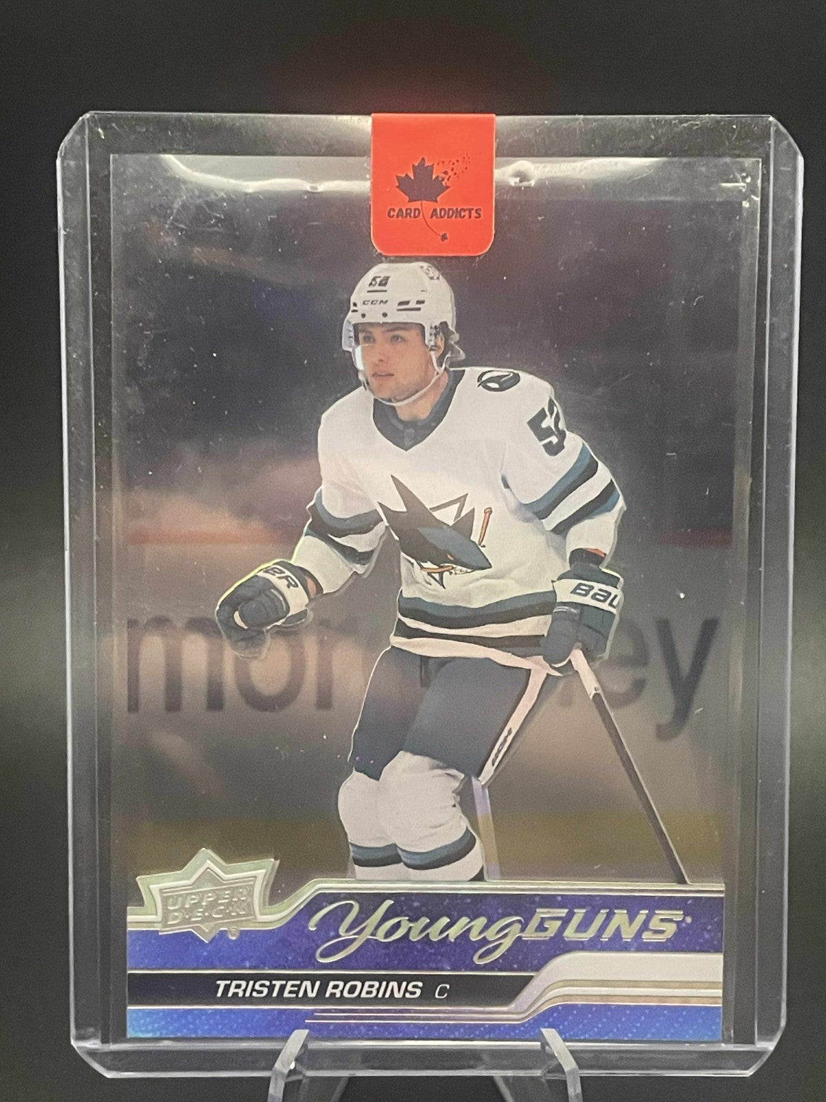 2023-24 UD EXTENDED YOUNG GUNS ACETATE TRISTEN ROBINS SSP #223 RC