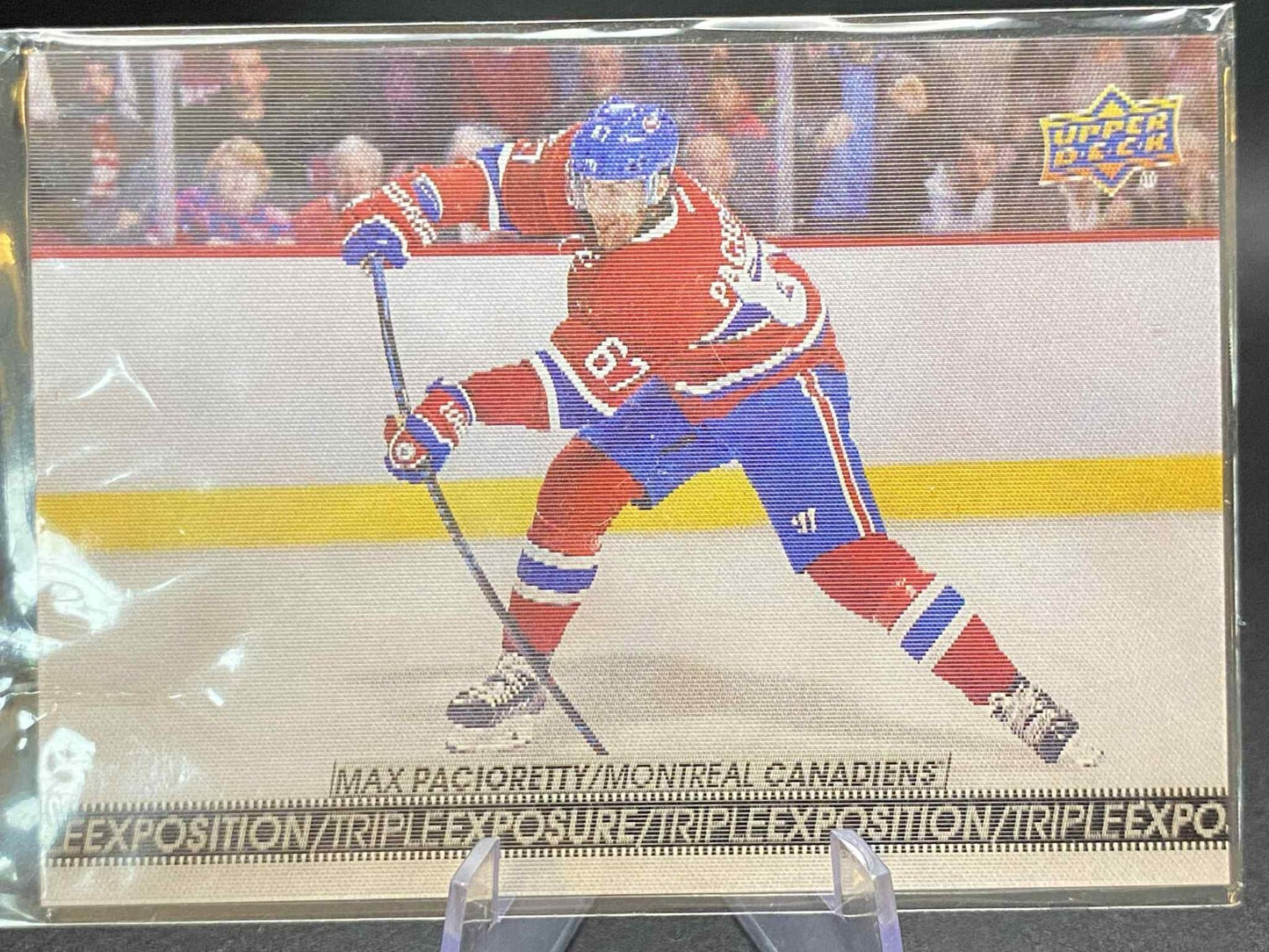 2017/18 Max Pacioretty Tim Horton Triple Exposure Card # TE-3