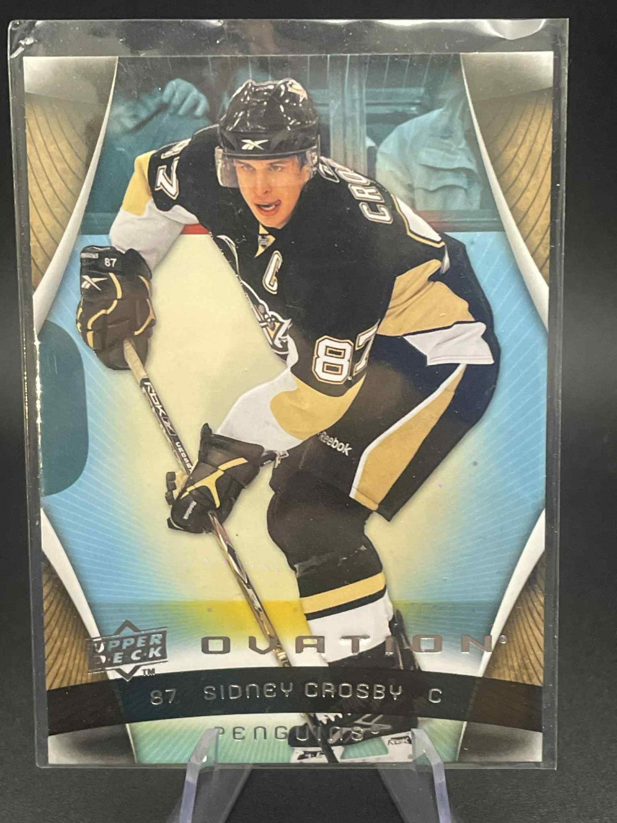 2009-10 Upper Deck Ovation Sidney Crosby #113 Pittsburgh Penguins REF I