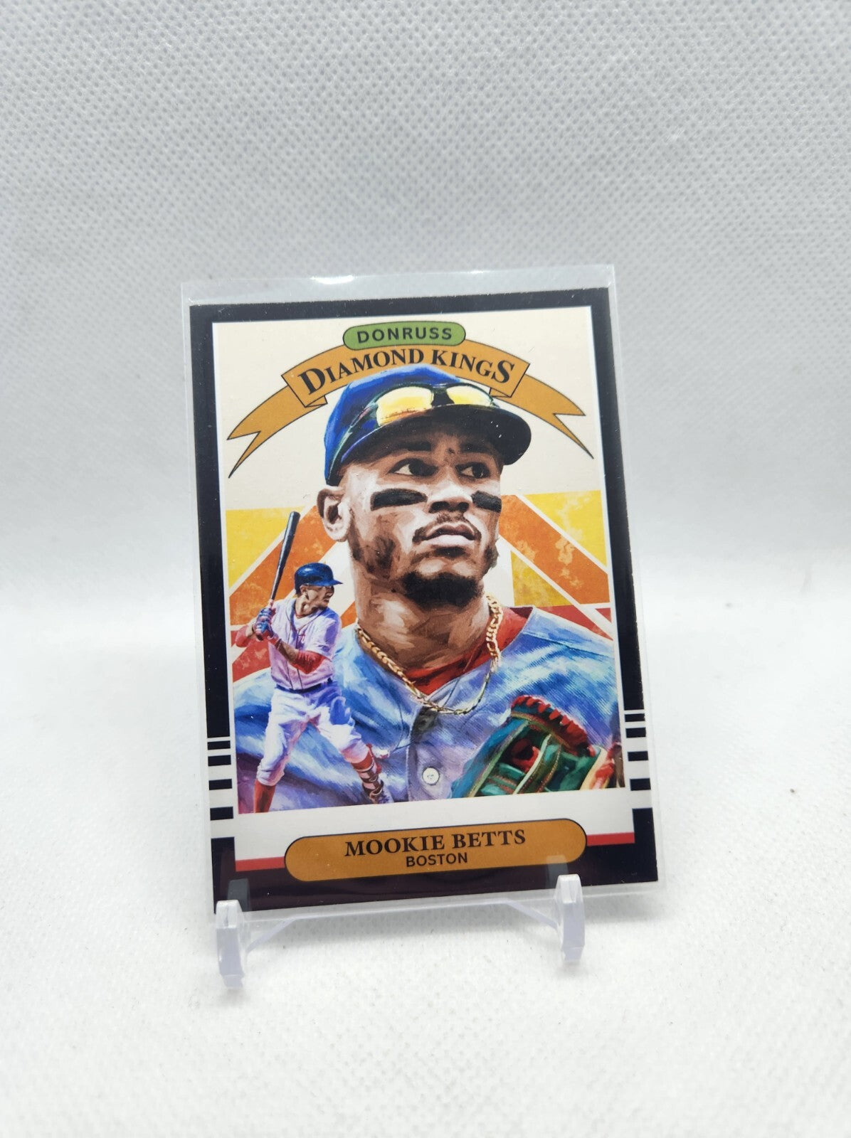 2019 Donruss DIAMOND KINGS BLACK Mookie Betts