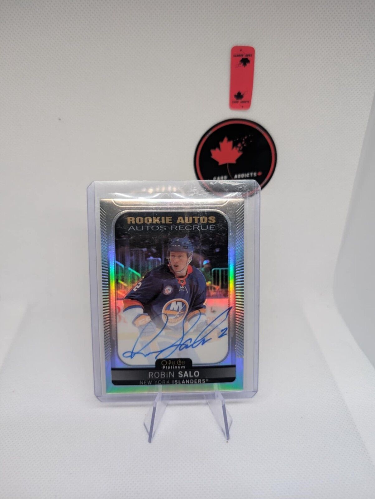 Robin Salo Rookie Autos Rainbow - 2021/22 O-Pee-Chee Platinum