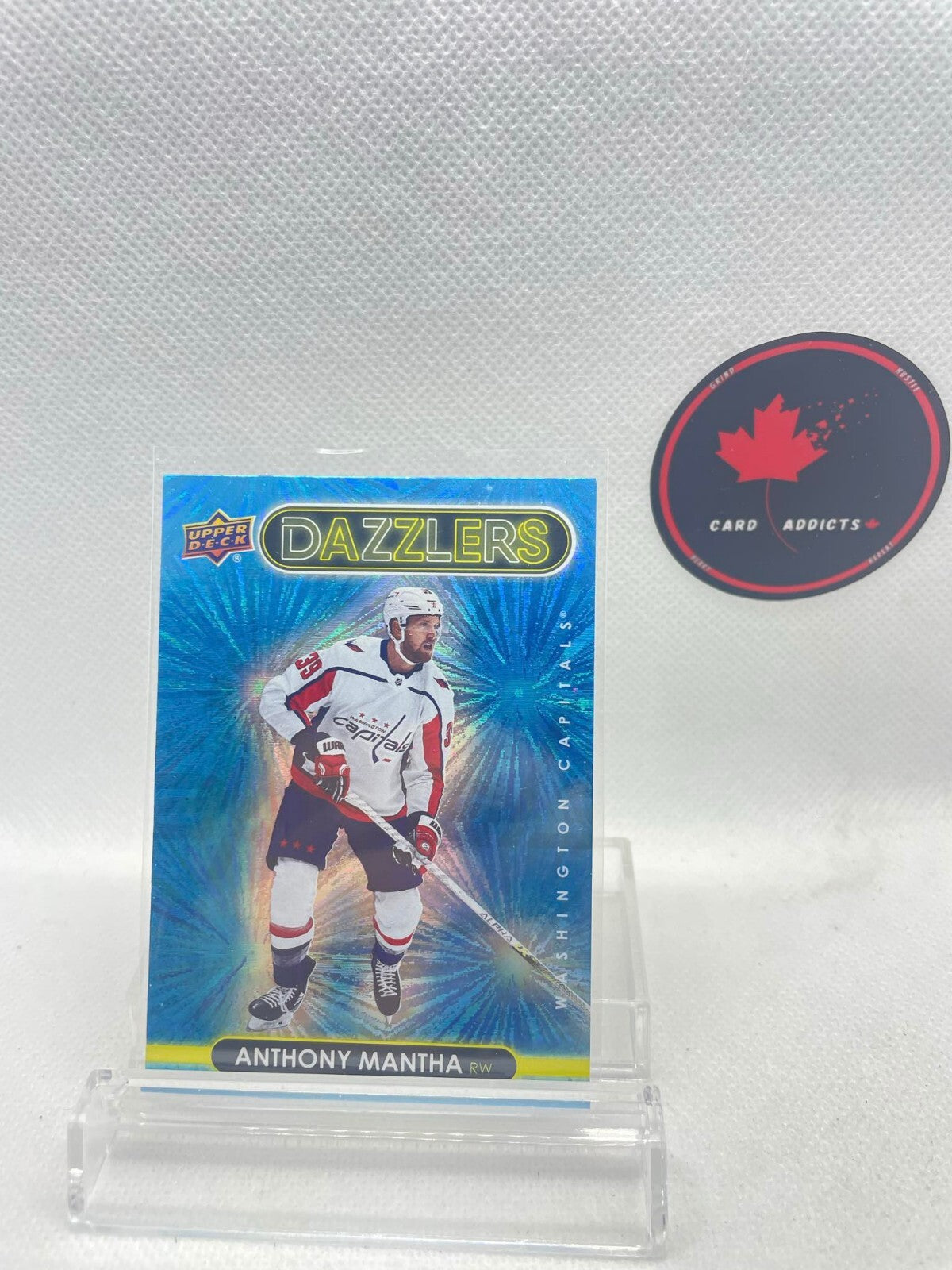 Anthony Mantha 2021-22 Upper Deck Dazzlers Blue