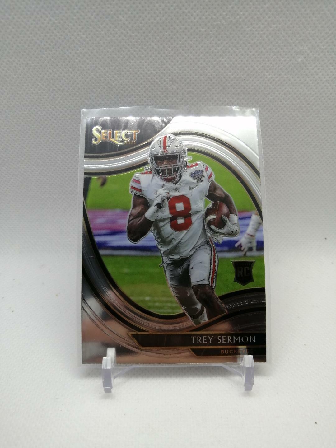 2021 Panini Chronicles Select Draft Picks Trey Sermon RC #255 Ohio State Buckeye