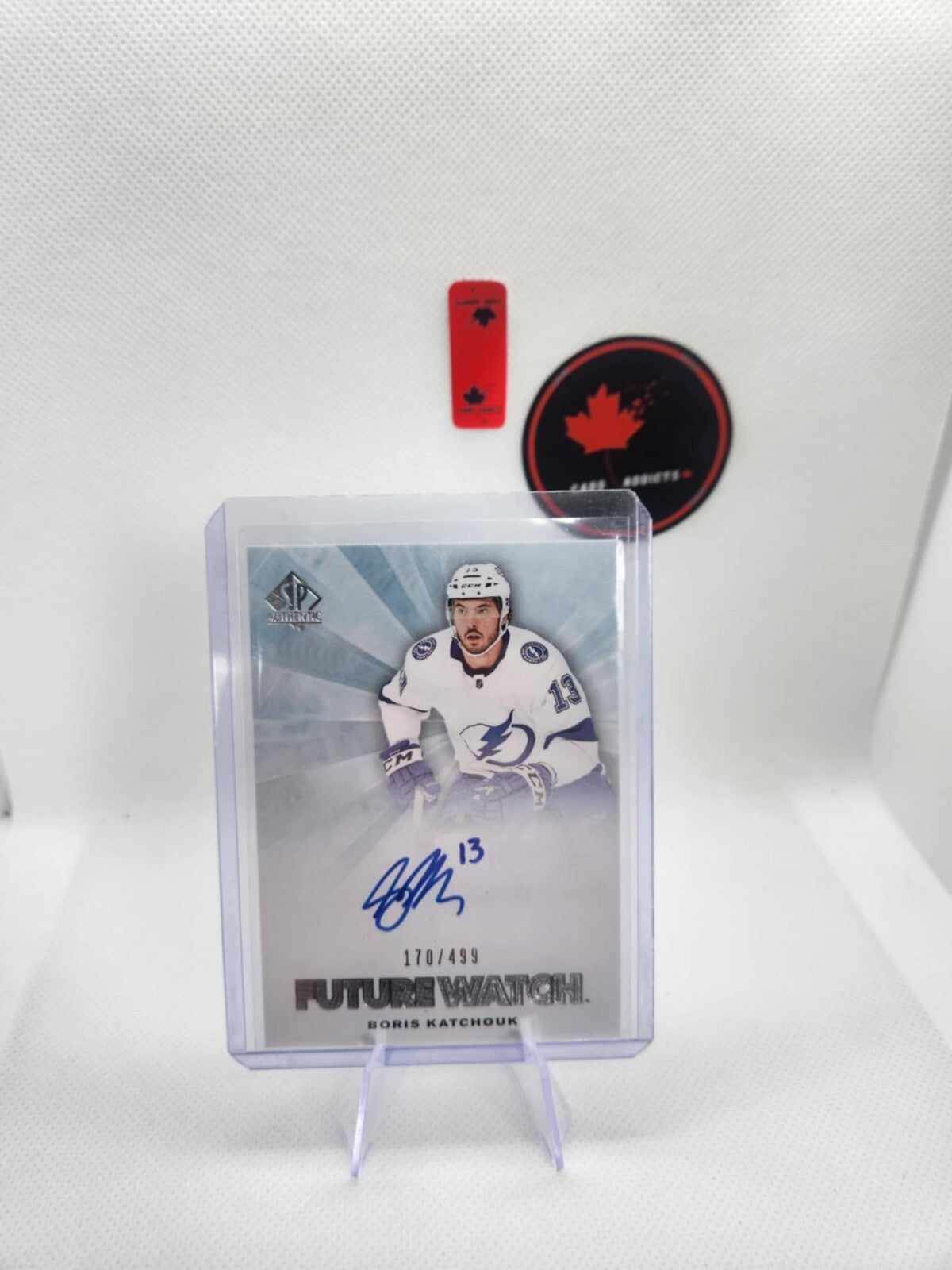 2021-22 SP Authentic Hockey Boris Katchouk #RFWA-BK Retro Future Watch Auto /499