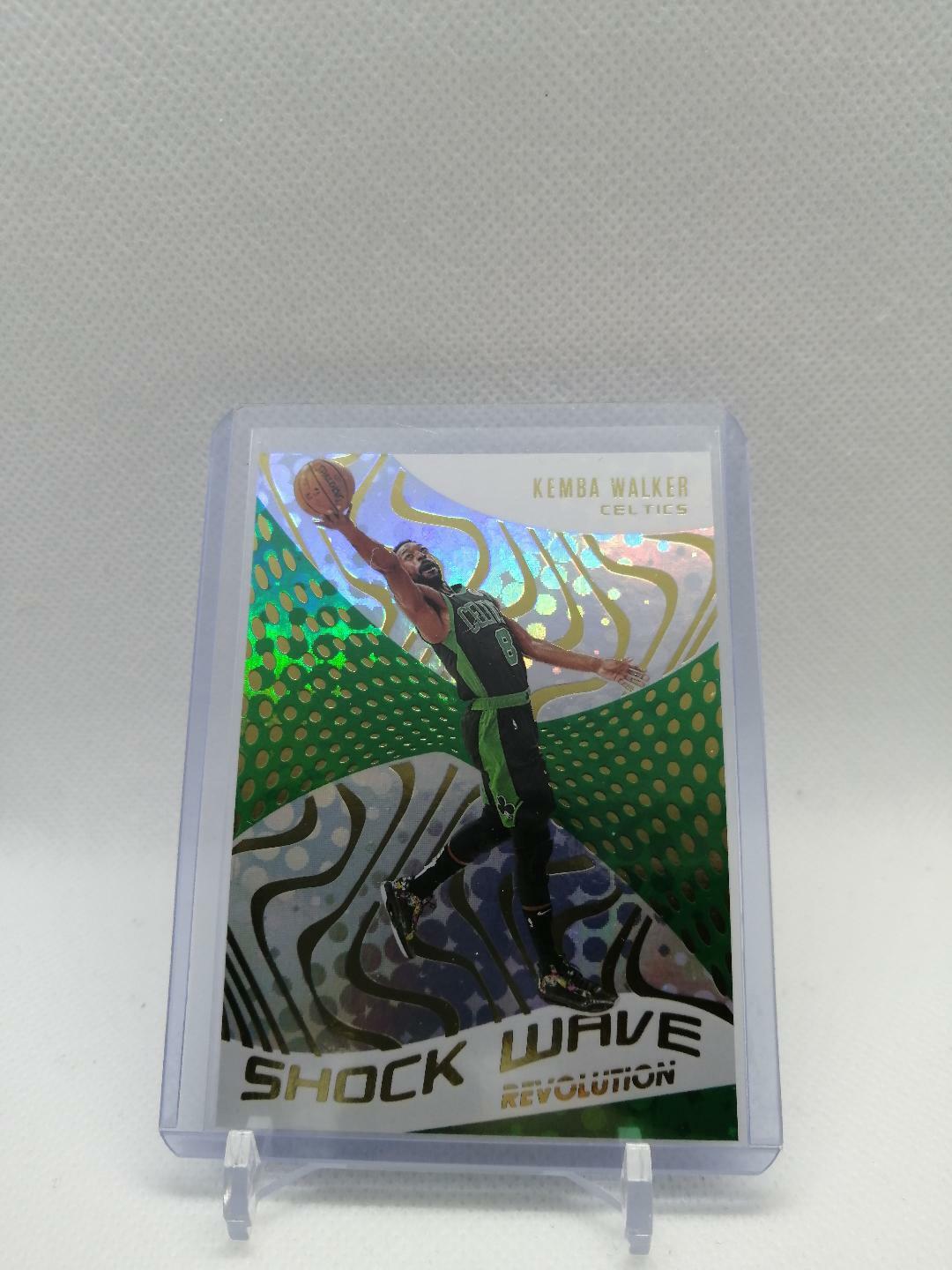 2020-21 Kemba Walker Boston Celtics Revolution Shock Wave Fractal #10 MINT
