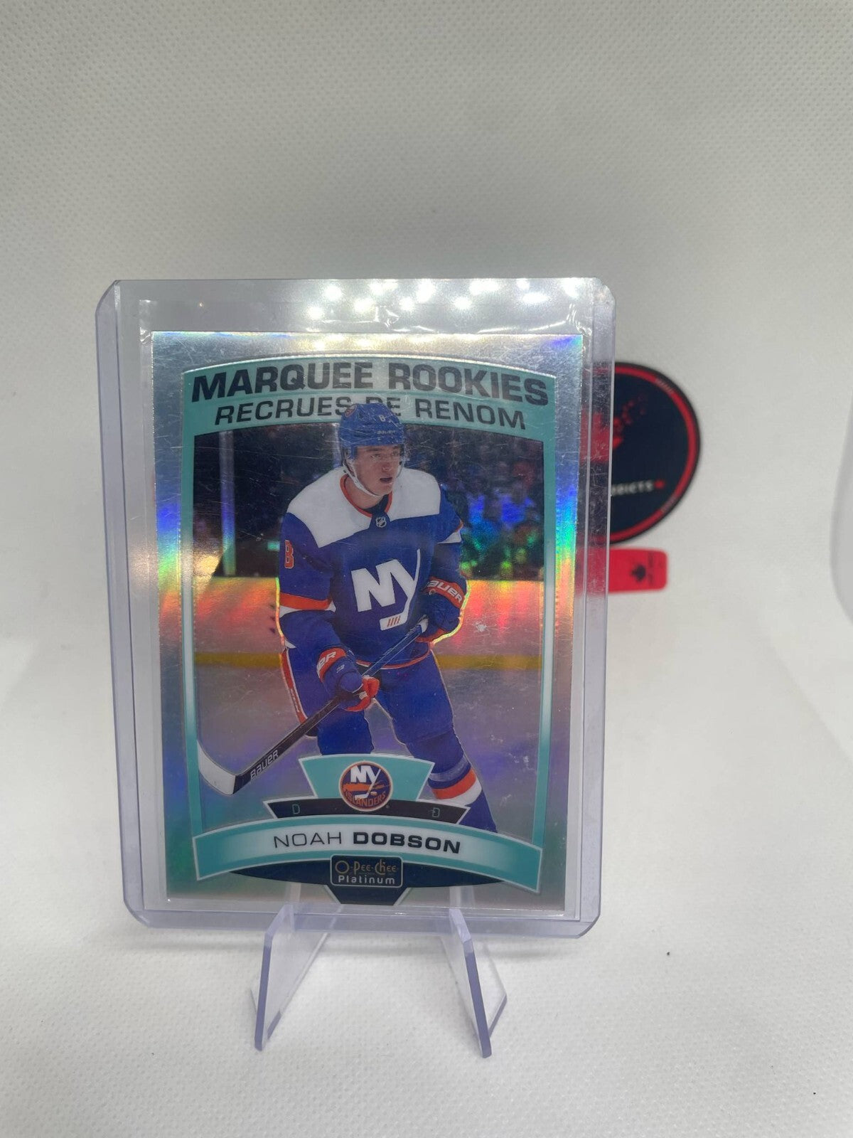 2019-20 Noah Dobson O-Pee-Chee Platinum Marquee Rookies Rainbow