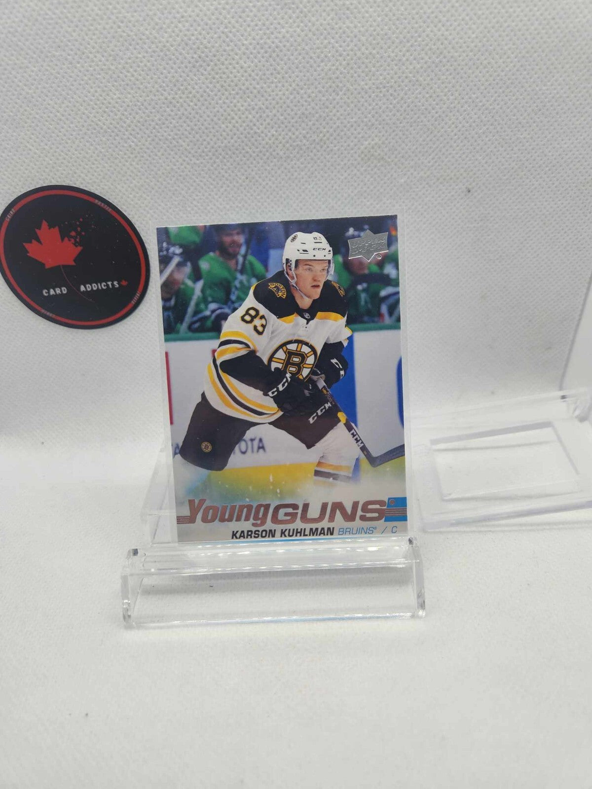 2019-20 Upper Deck Young Guns Rookie #248 Karson Kuhlman YG RC Boston Bruins