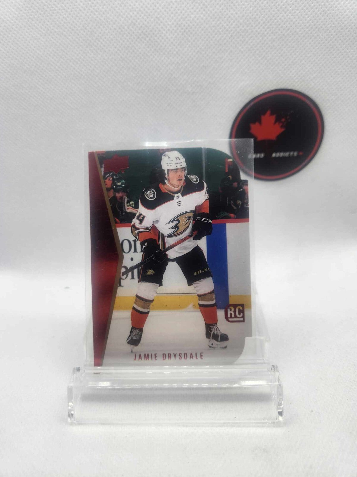 2021-22 Upper Deck Series 1 Jamie Drysdale 1994-95 Rookie Die Cuts Red #RDT-10