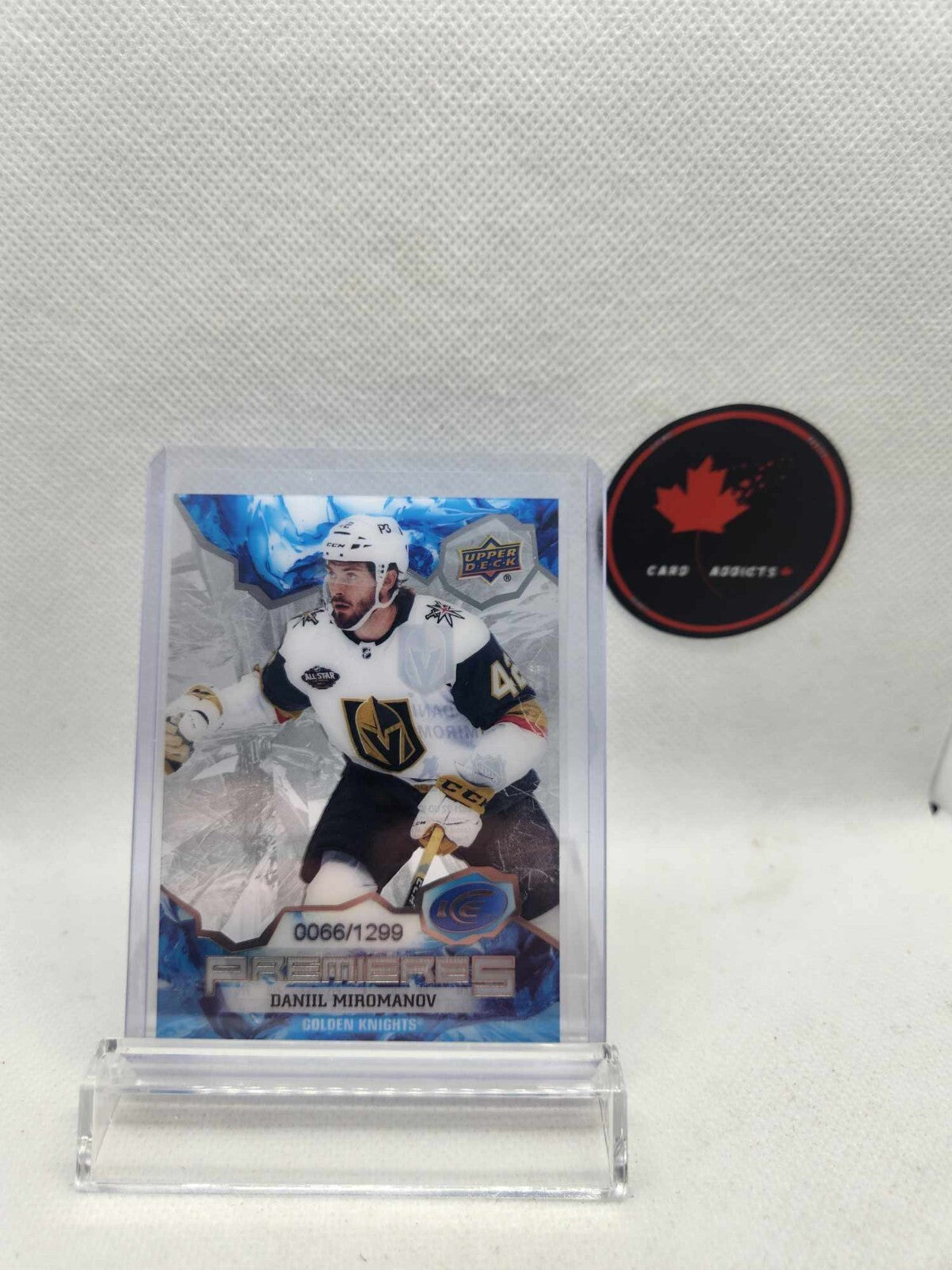 2021-22 UD Ice Daniil Miromanov Premieres /1299
