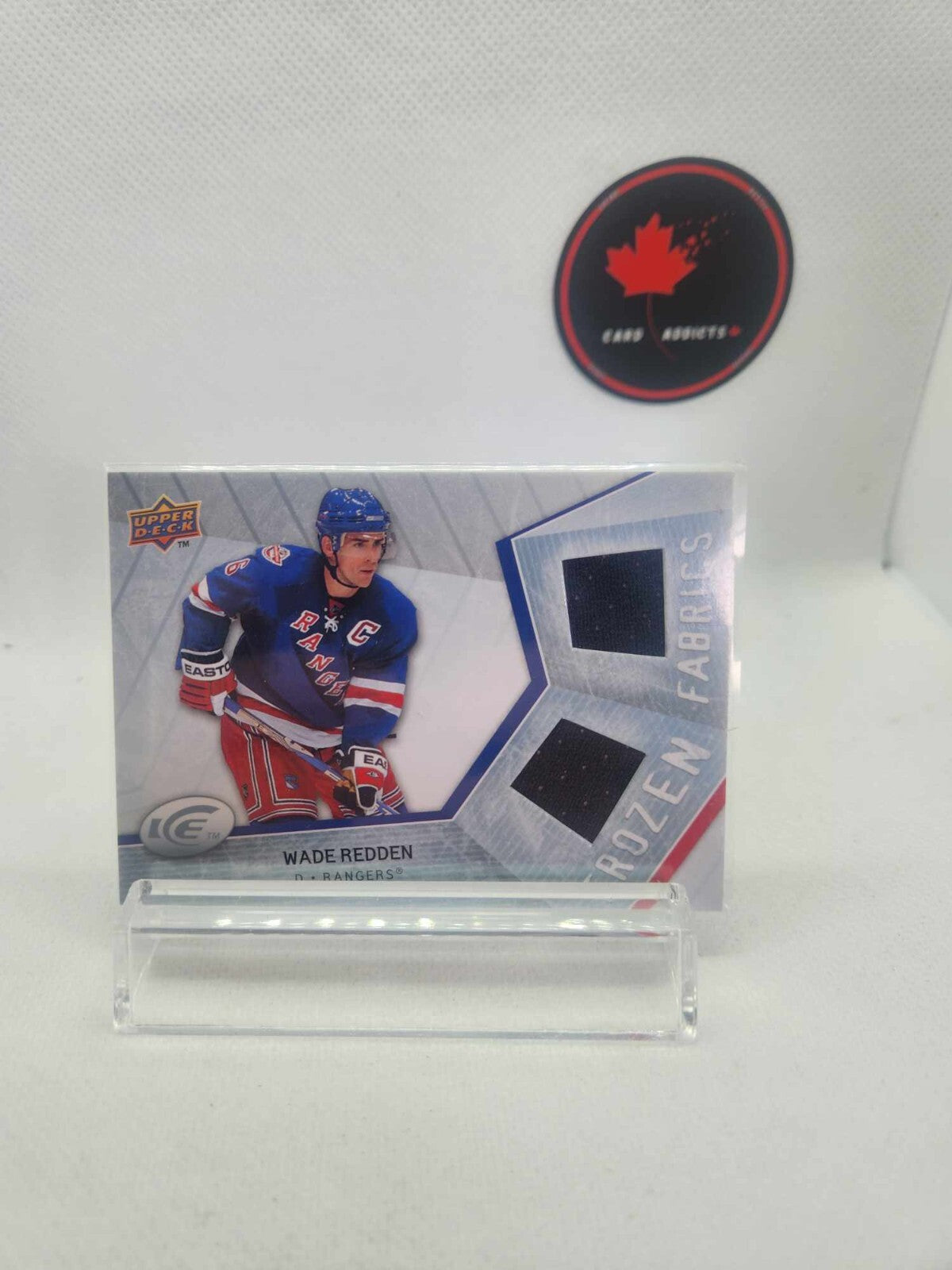 2008-09 Upper Deck Ice Frozen Fabrics Wade Redden #WR